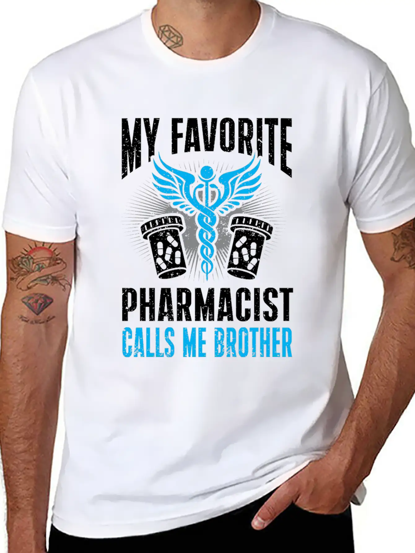 Pharmacist Gift Pharmacy Unisex Casual T-Shirt – Clean Design For Daily Comfort