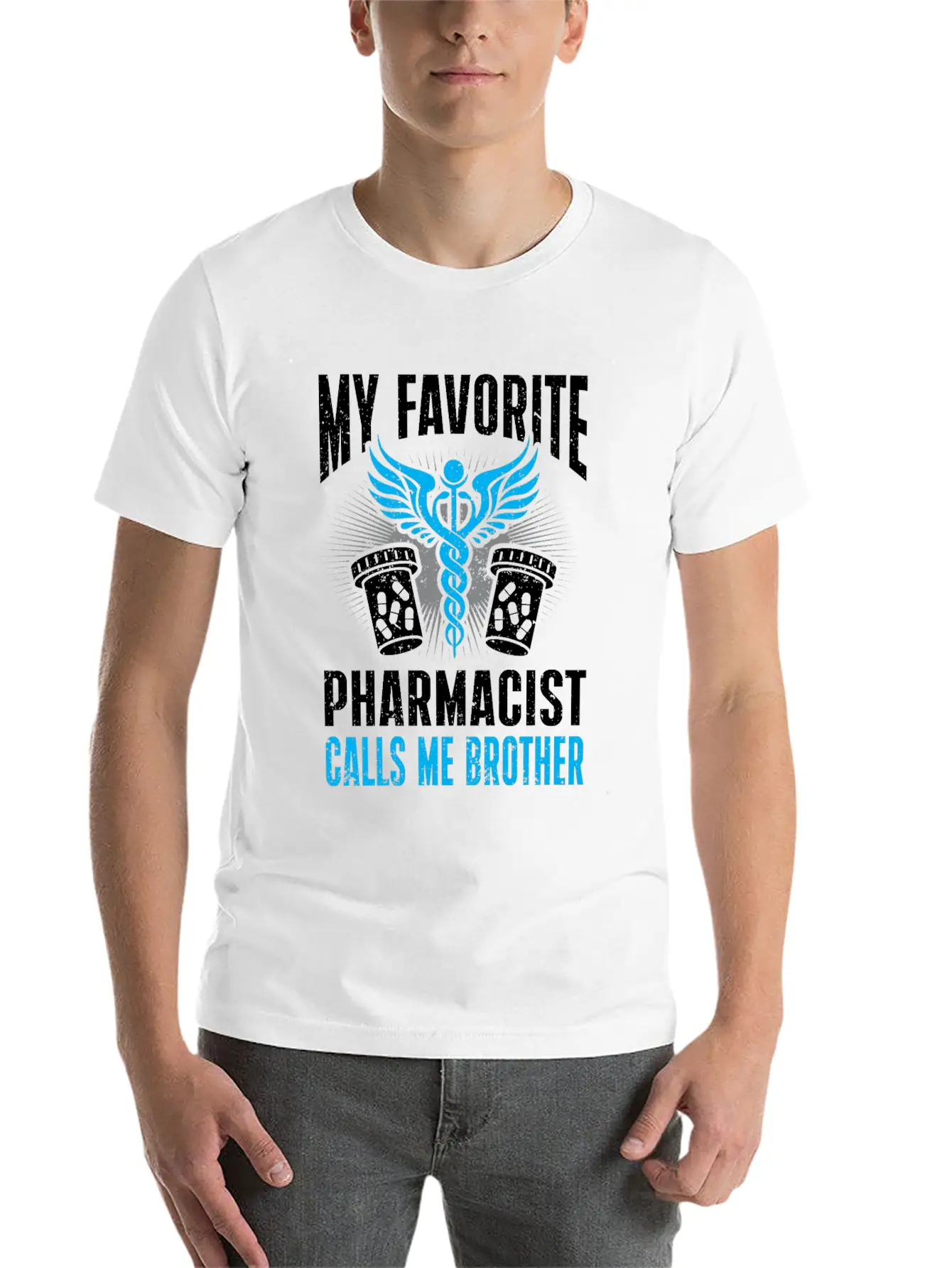 Pharmacist Gift Pharmacy Unisex Casual T-Shirt – Clean Design For Daily Comfort