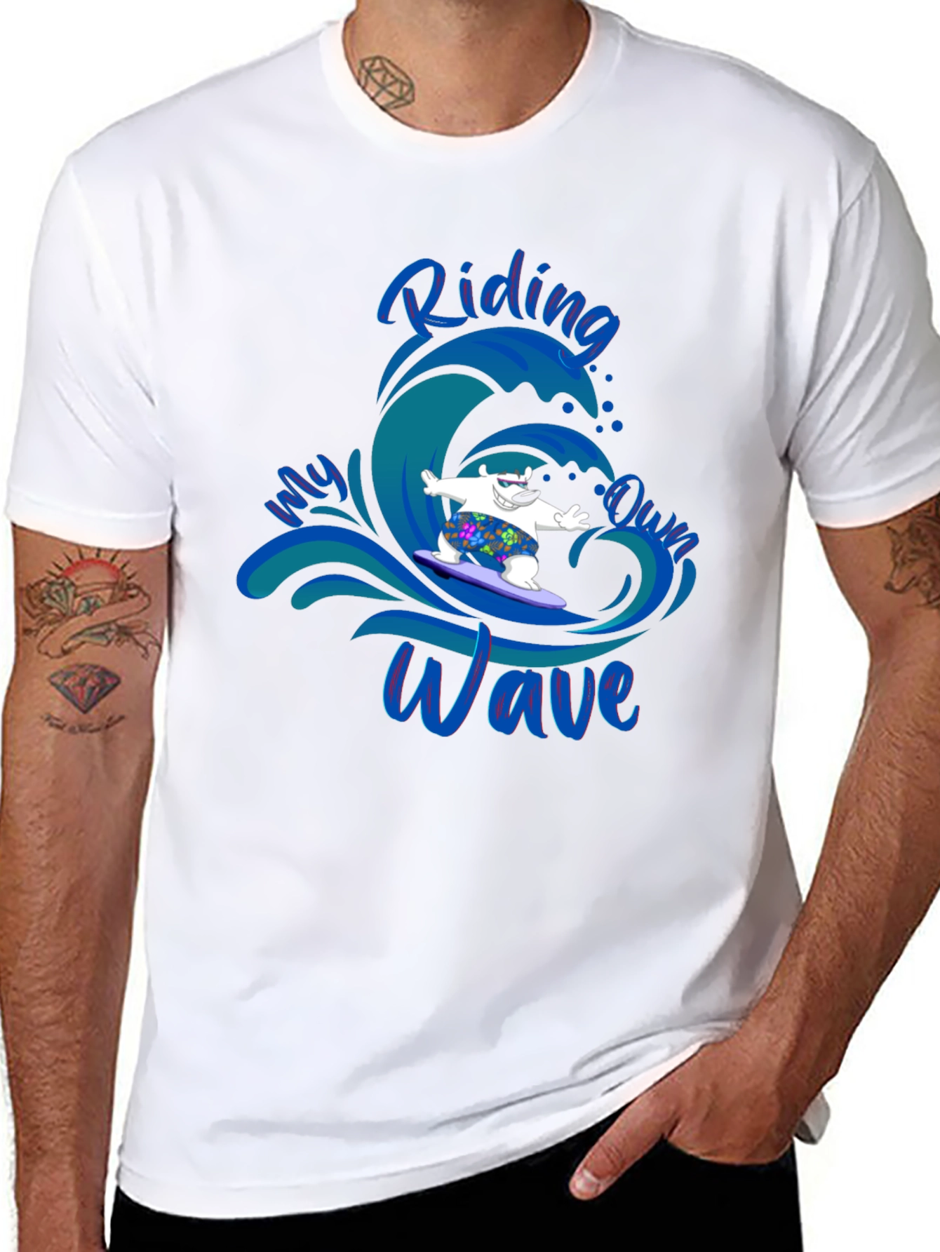 Riding My Own Wave Graphic T-Shirt