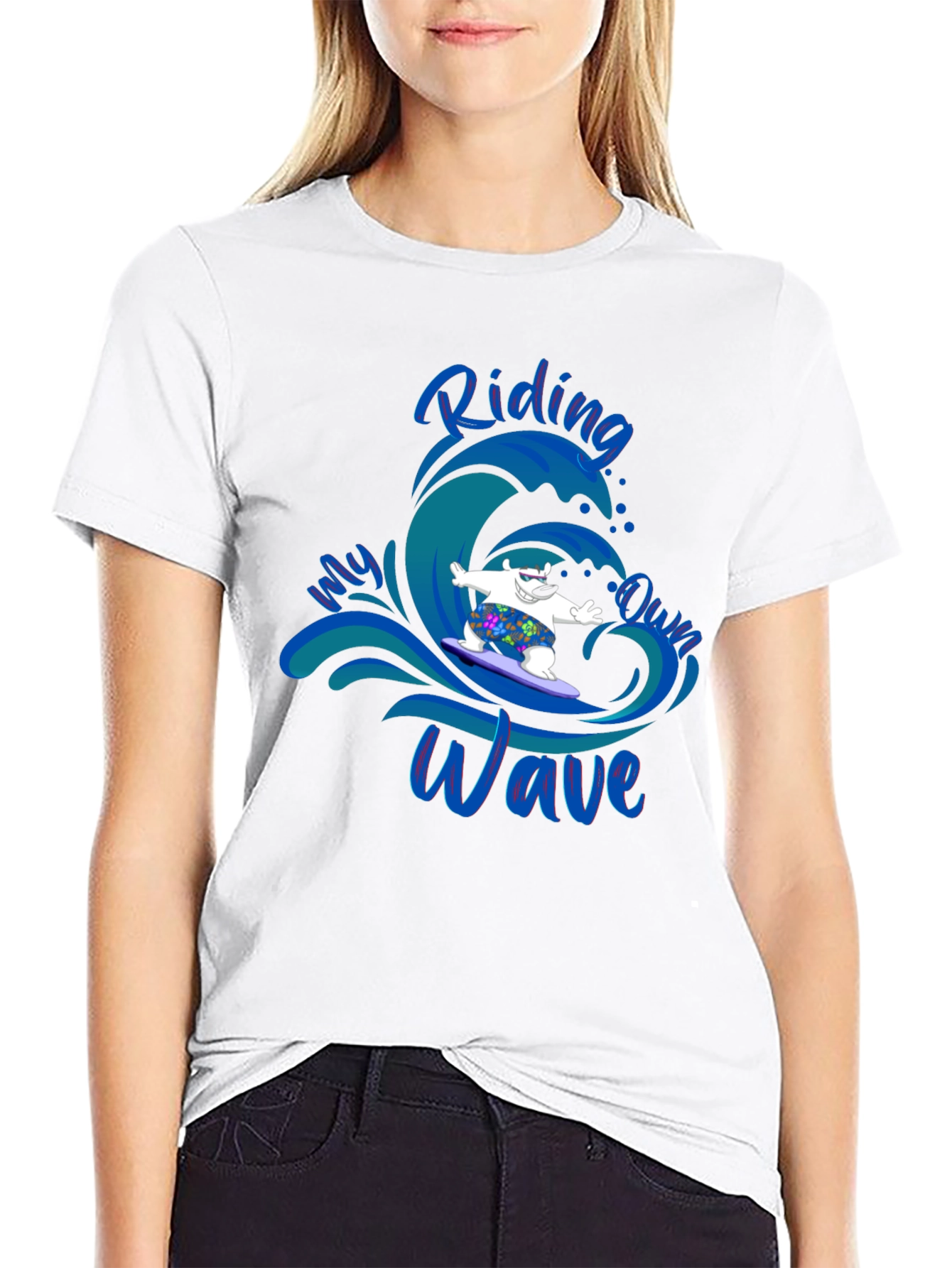 Riding My Own Wave Graphic T-Shirt