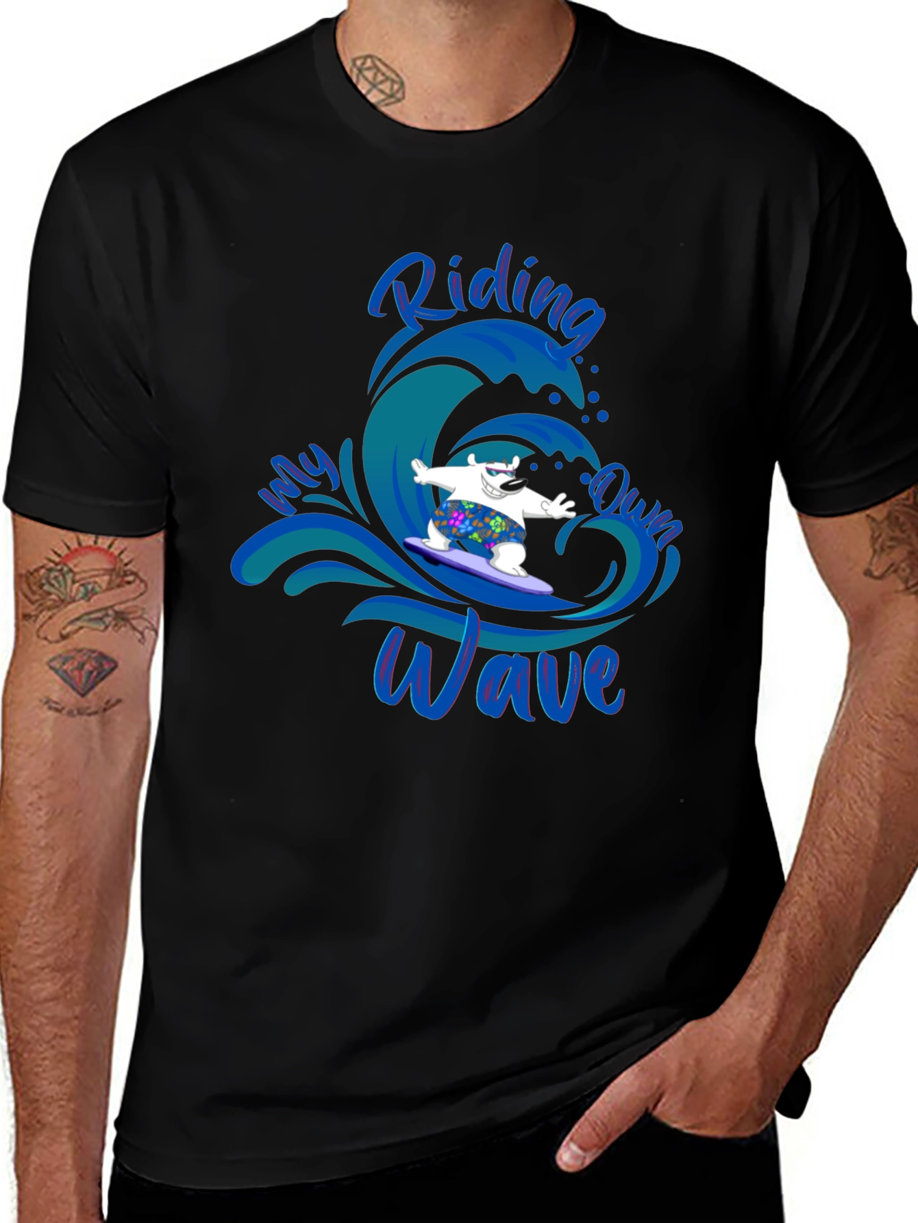 Riding My Own Wave Graphic T-Shirt