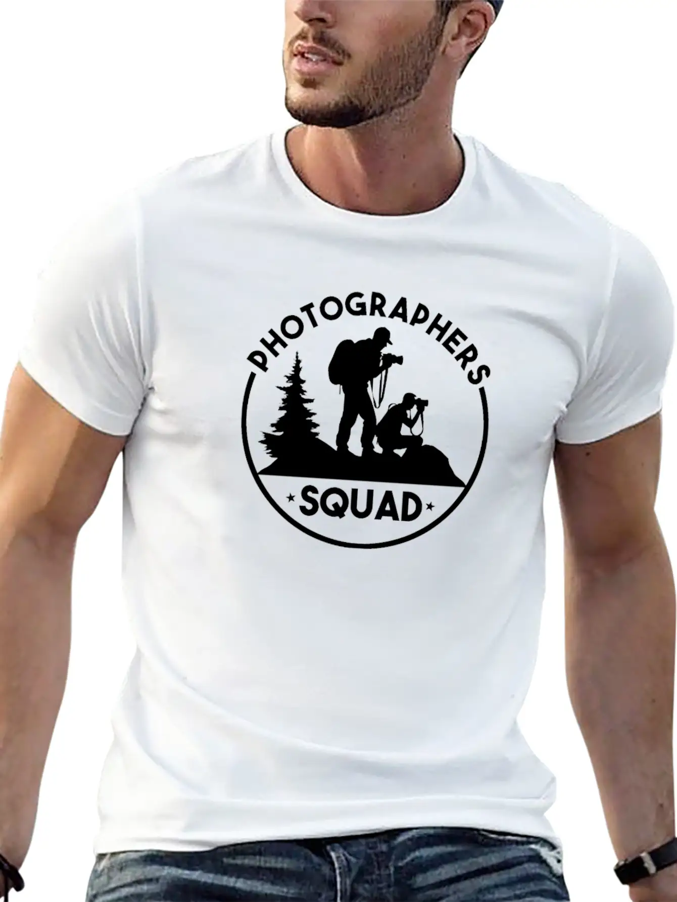 Photography Photographers-squad Unisex Casual T-Shirt – Clean Design For Daily Comfort