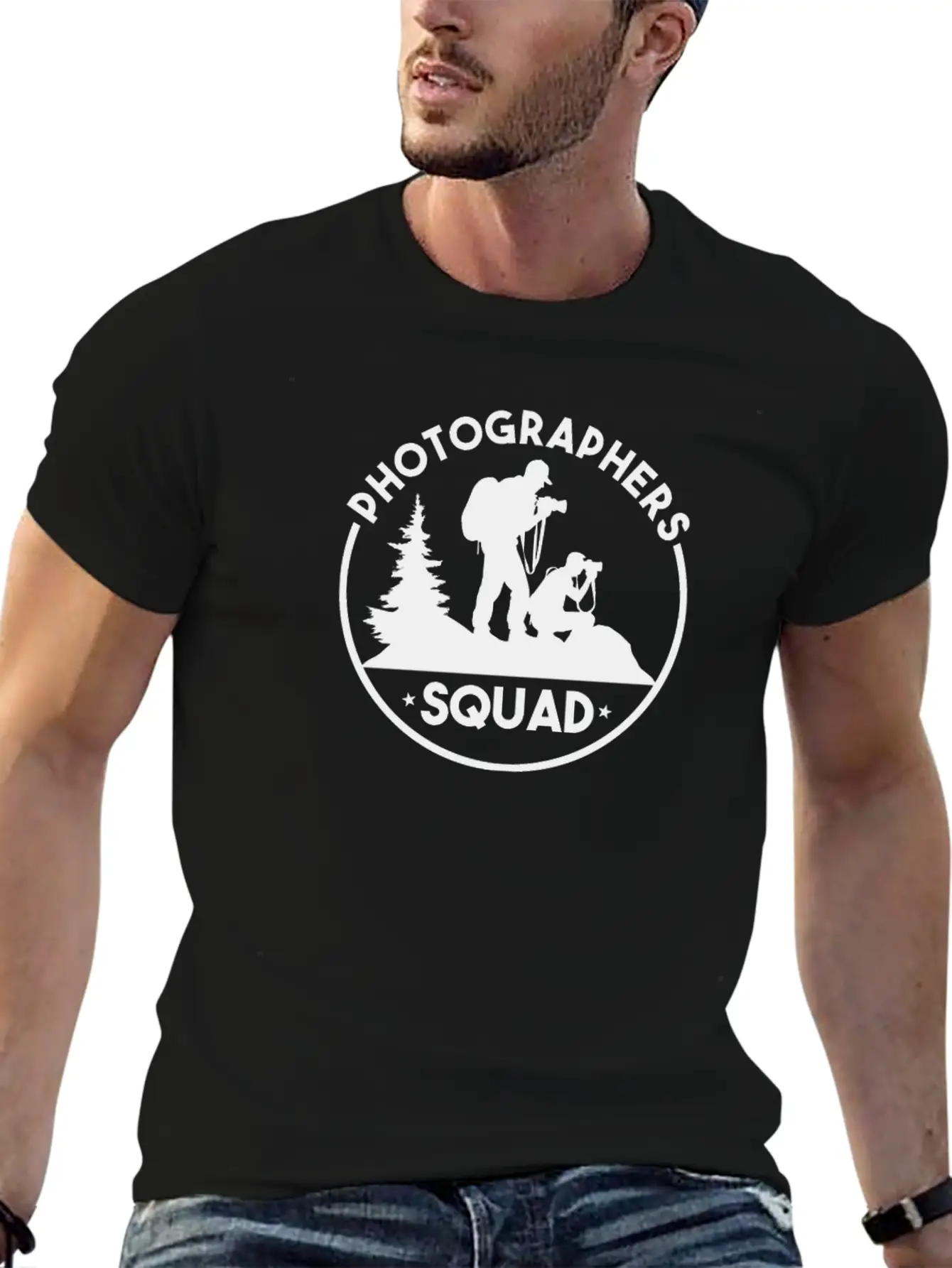 Photography Photographers-squad Unisex Casual T-Shirt – Clean Design For Daily Comfort