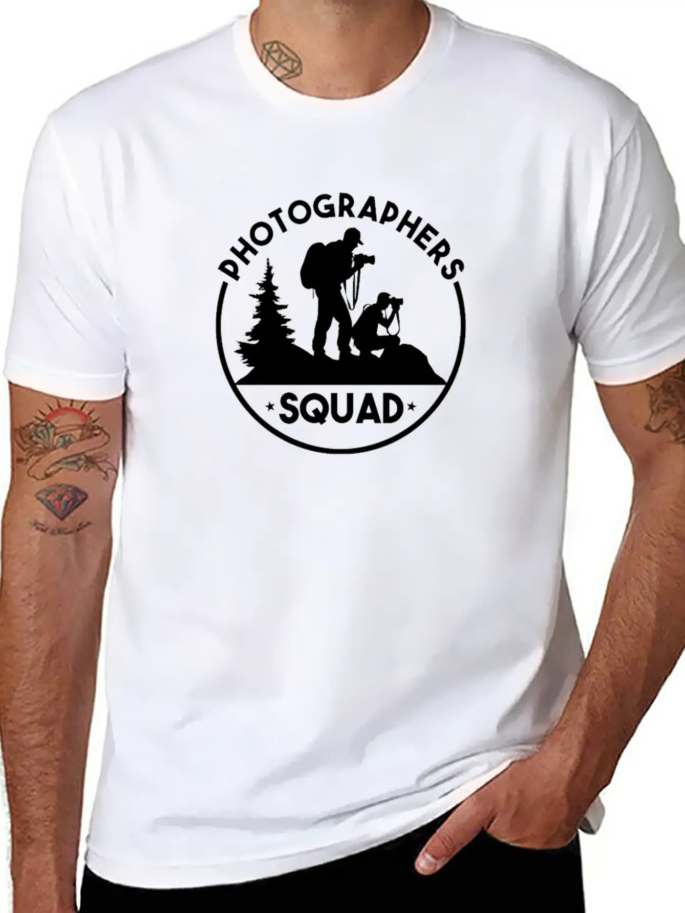 Photography Photographers-squad Unisex Casual T-Shirt – Clean Design For Daily Comfort