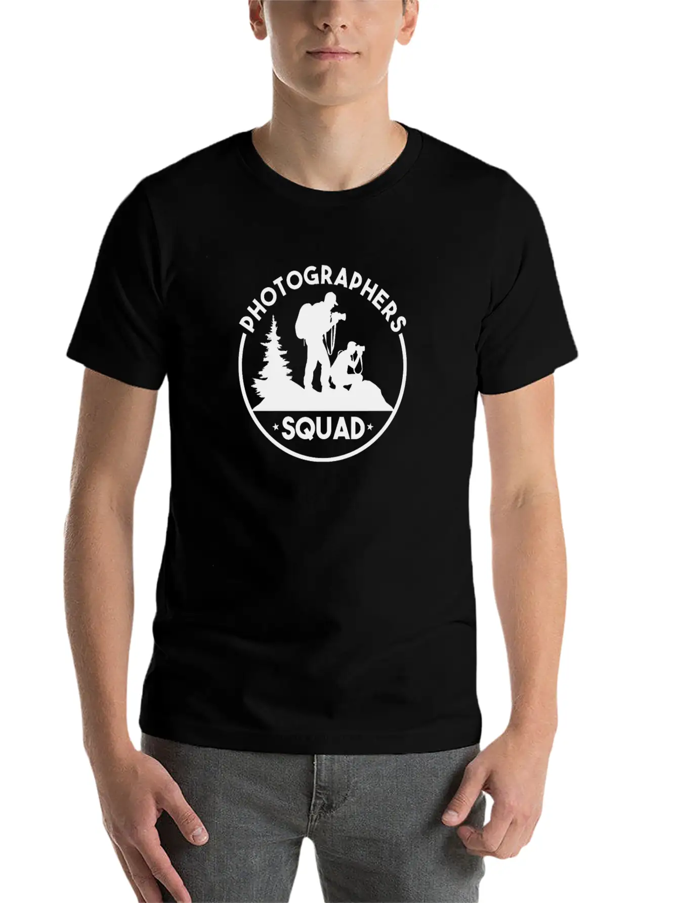 Photography Photographers-squad Unisex Casual T-Shirt – Clean Design For Daily Comfort