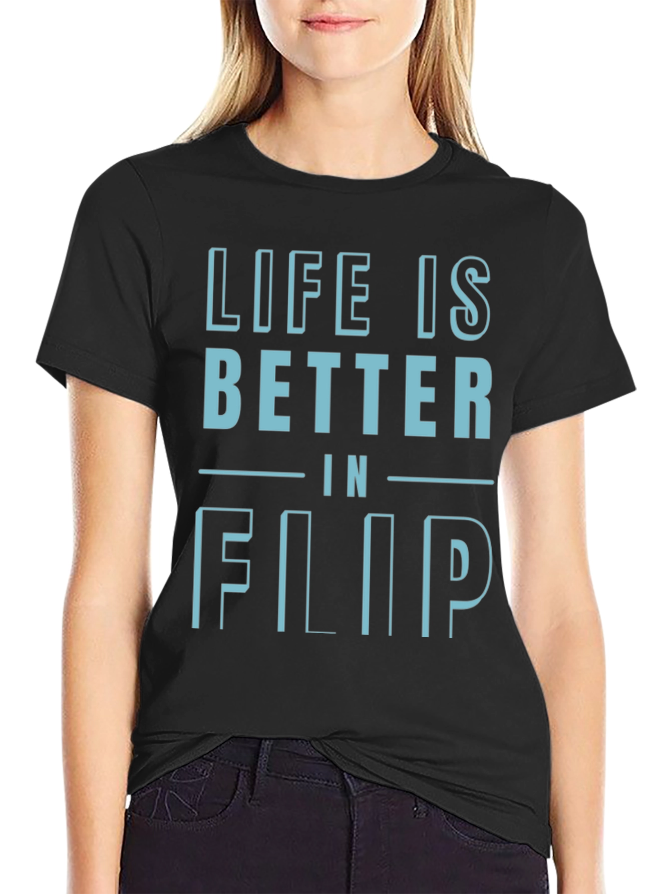 Life is Better in Flip Flops Graphic Tee