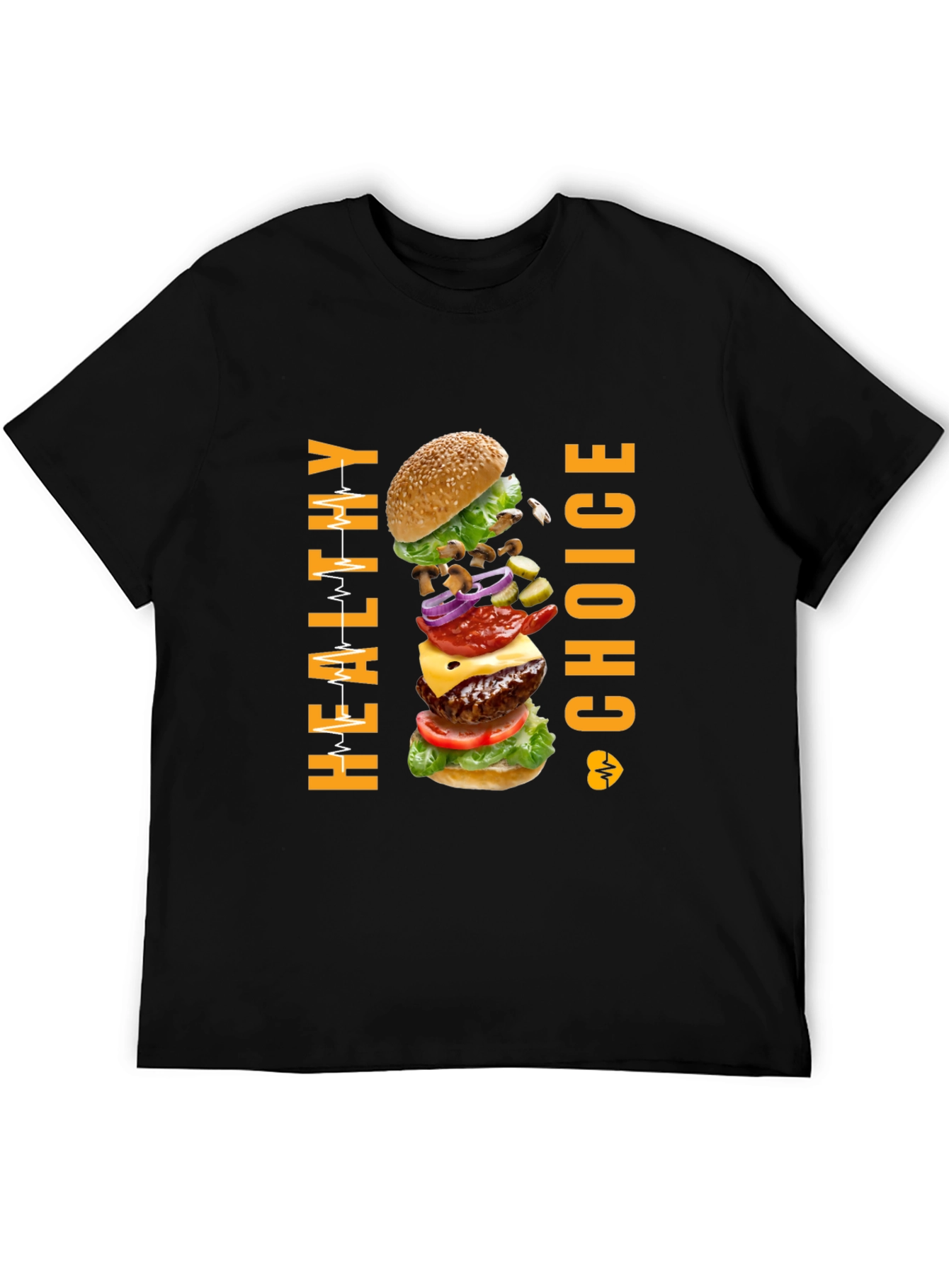 Healthy Choice Burger Graphic T-Shirt