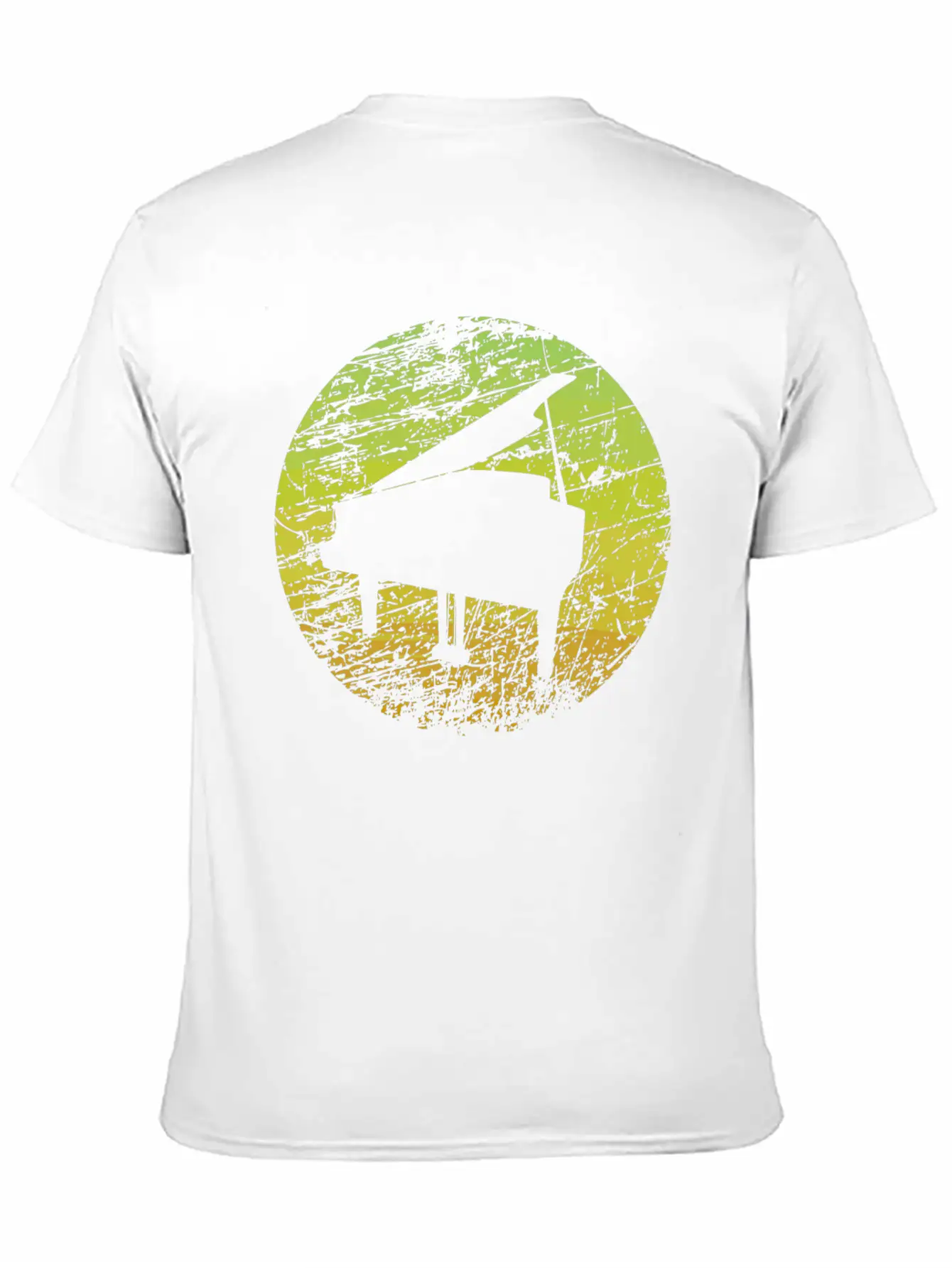 Piano Unisex Casual T-Shirt – Clean Design For Daily Comfort