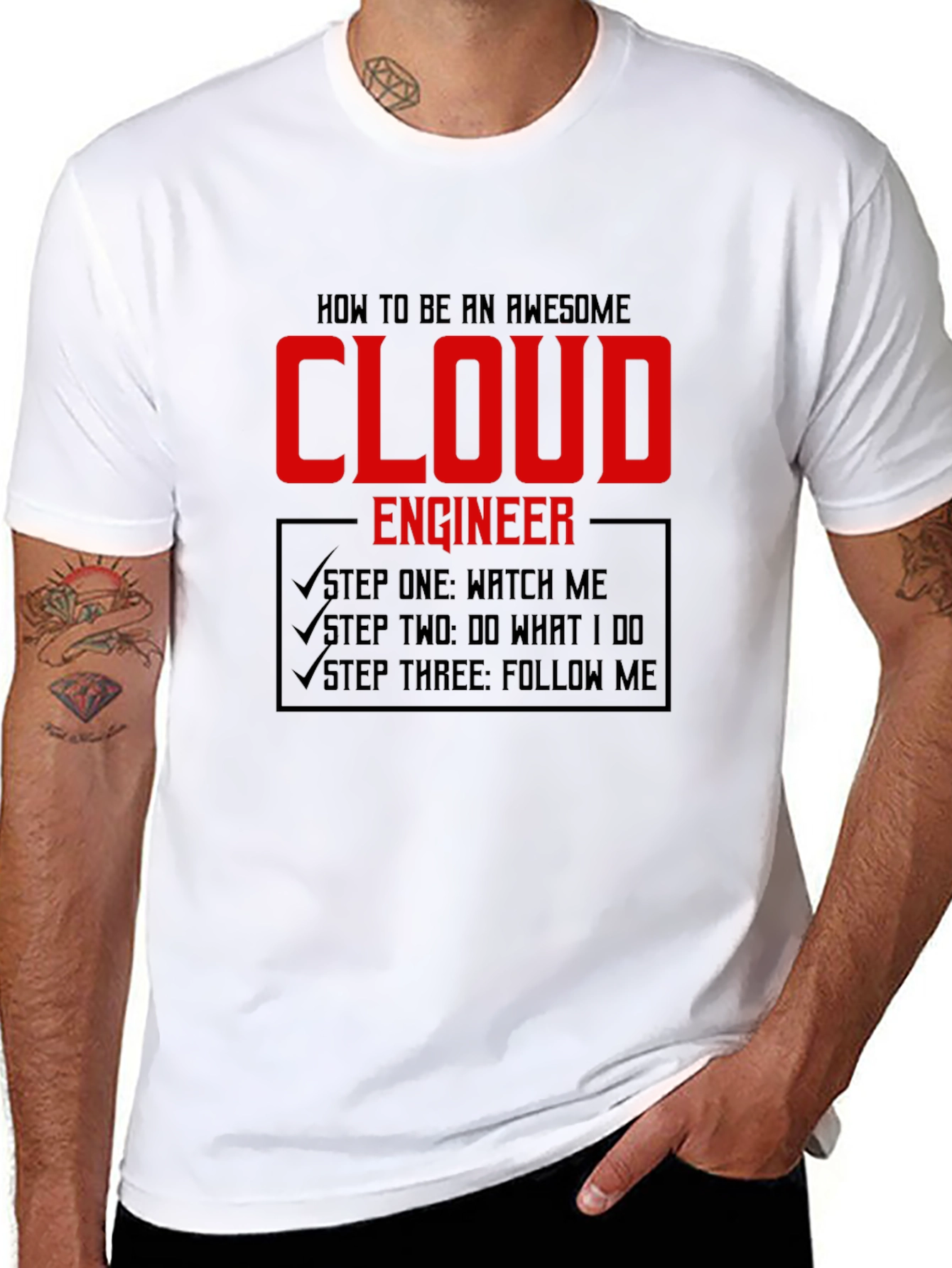 Awesome Cloud Engineer T-Shirt
