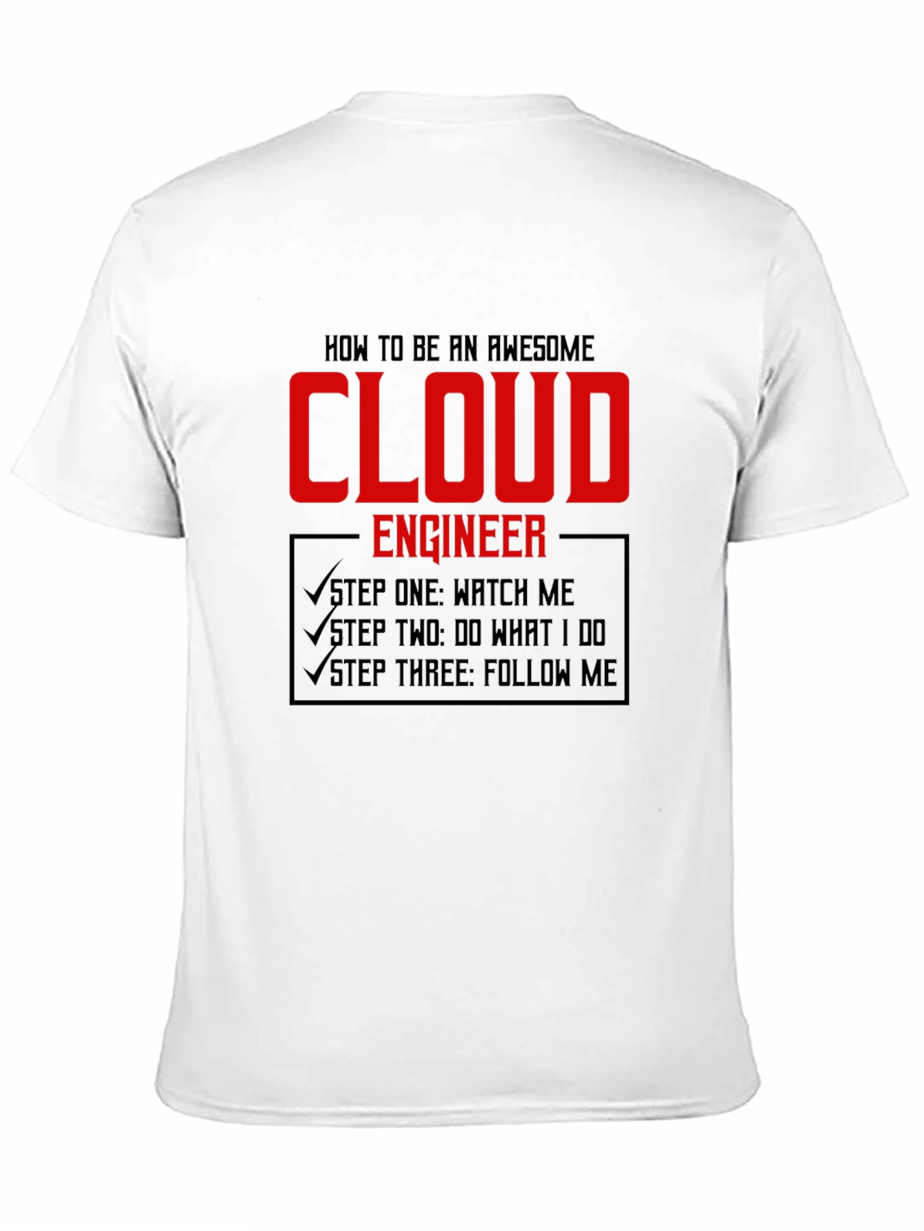 Awesome Cloud Engineer T-Shirt