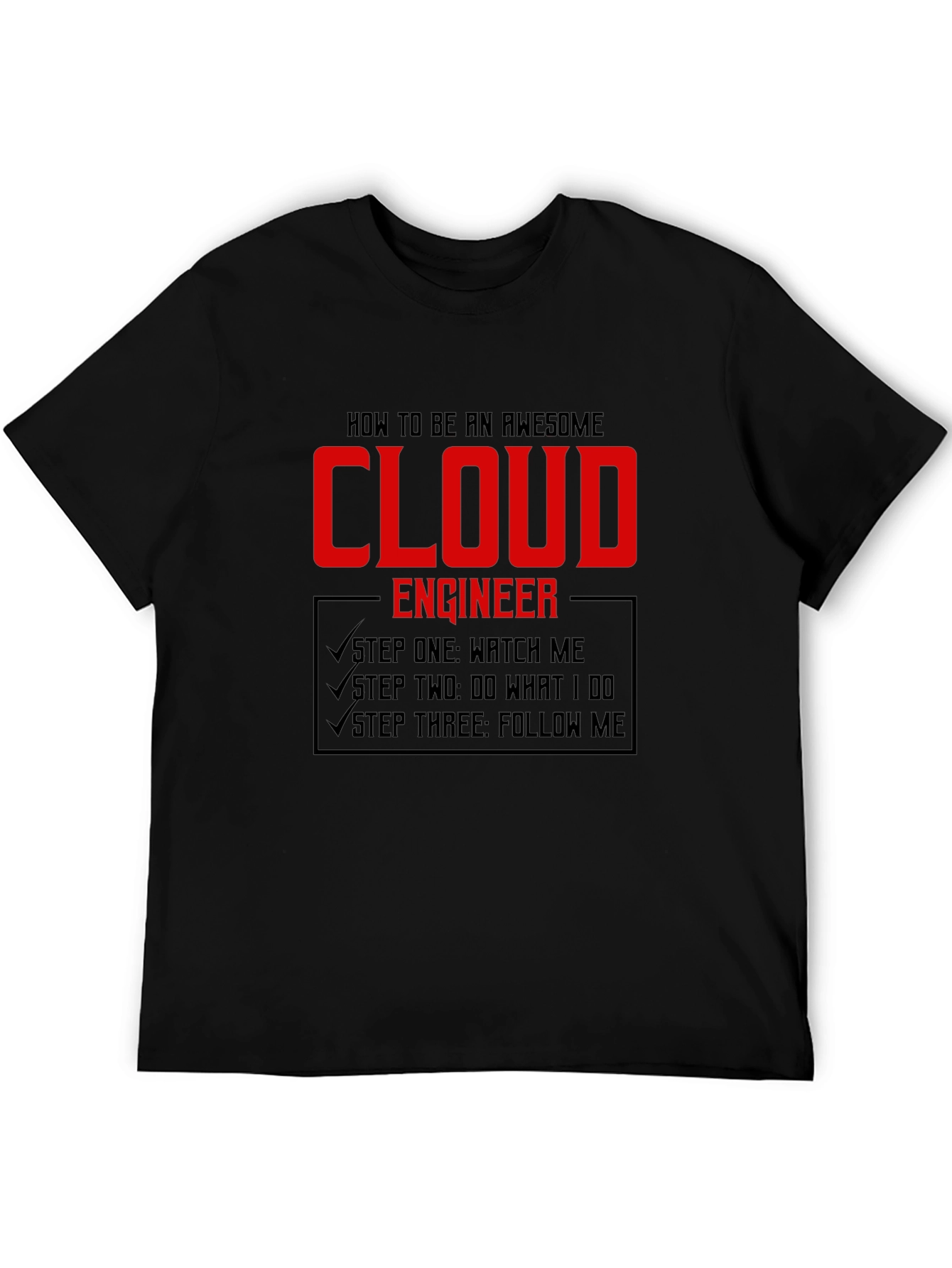 Awesome Cloud Engineer T-Shirt