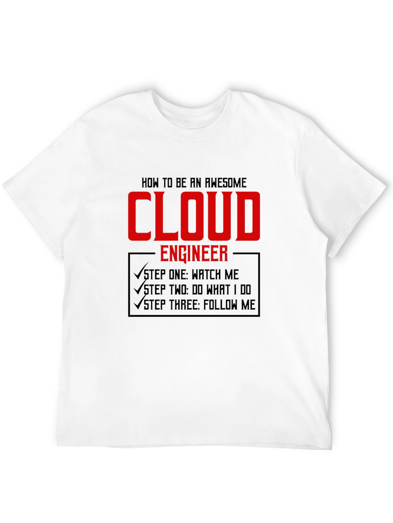 Awesome Cloud Engineer T-Shirt