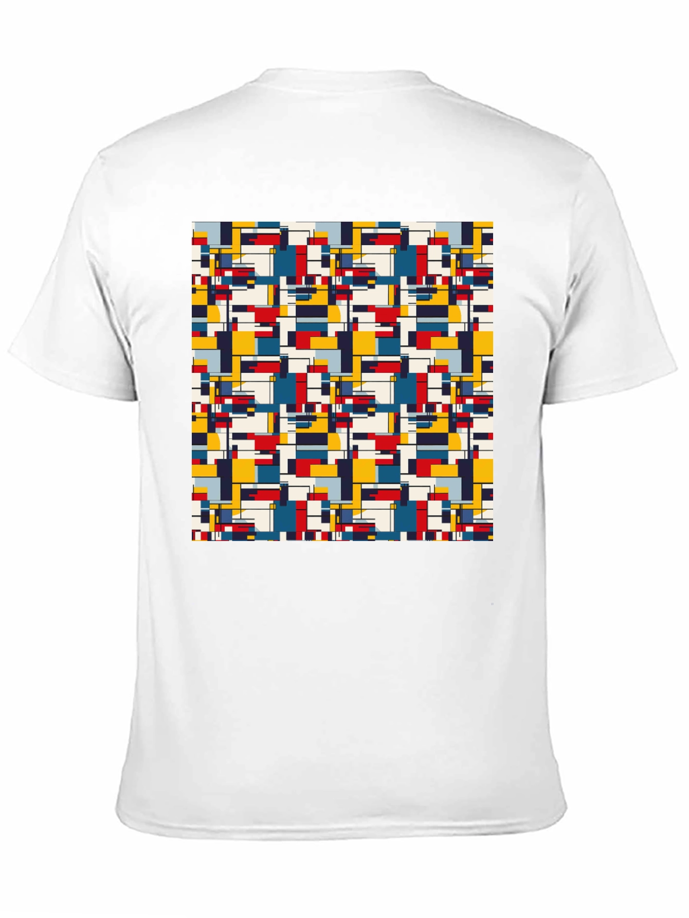 Modern Art Pattern Tee - Stylish Abstract Design