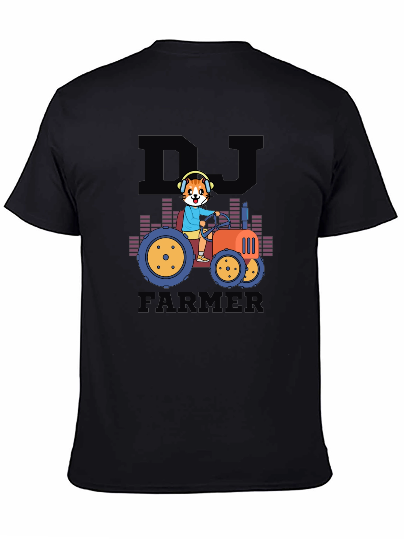 DJ Farmer Graphic Tee - Black T-Shirt