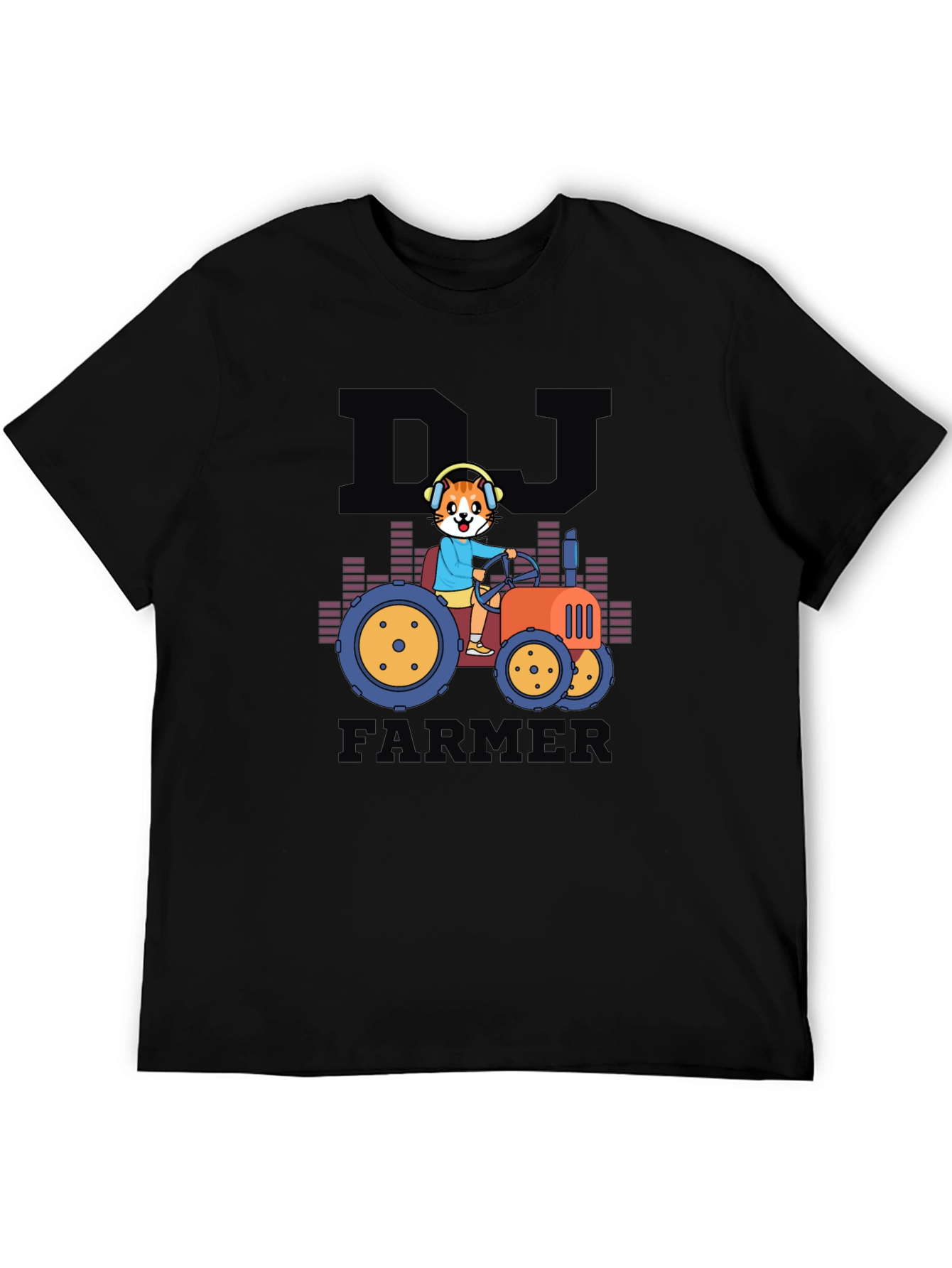 DJ Farmer Graphic Tee - Black T-Shirt