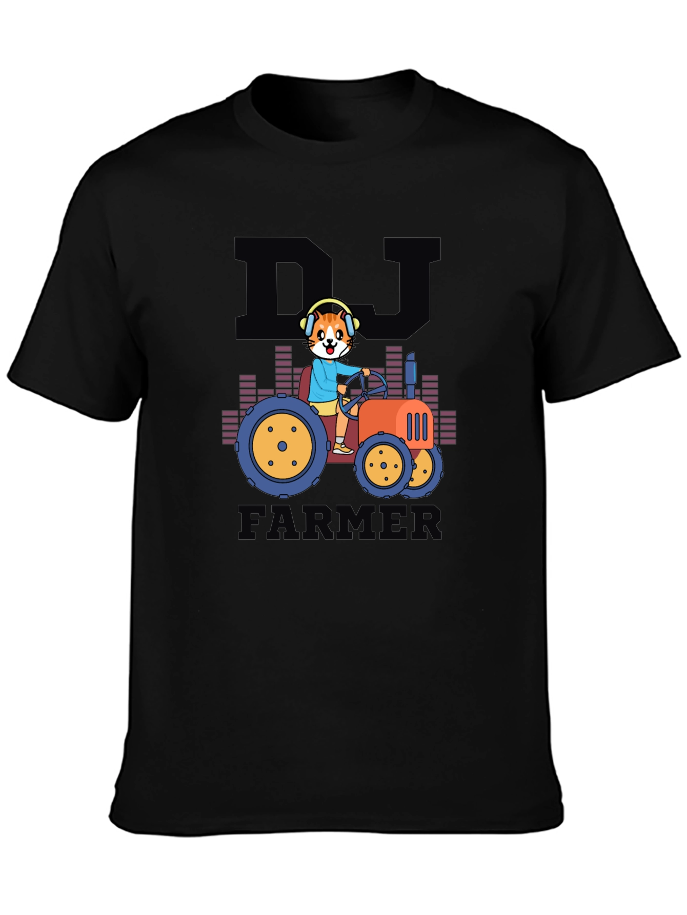 DJ Farmer Graphic Tee - Black T-Shirt