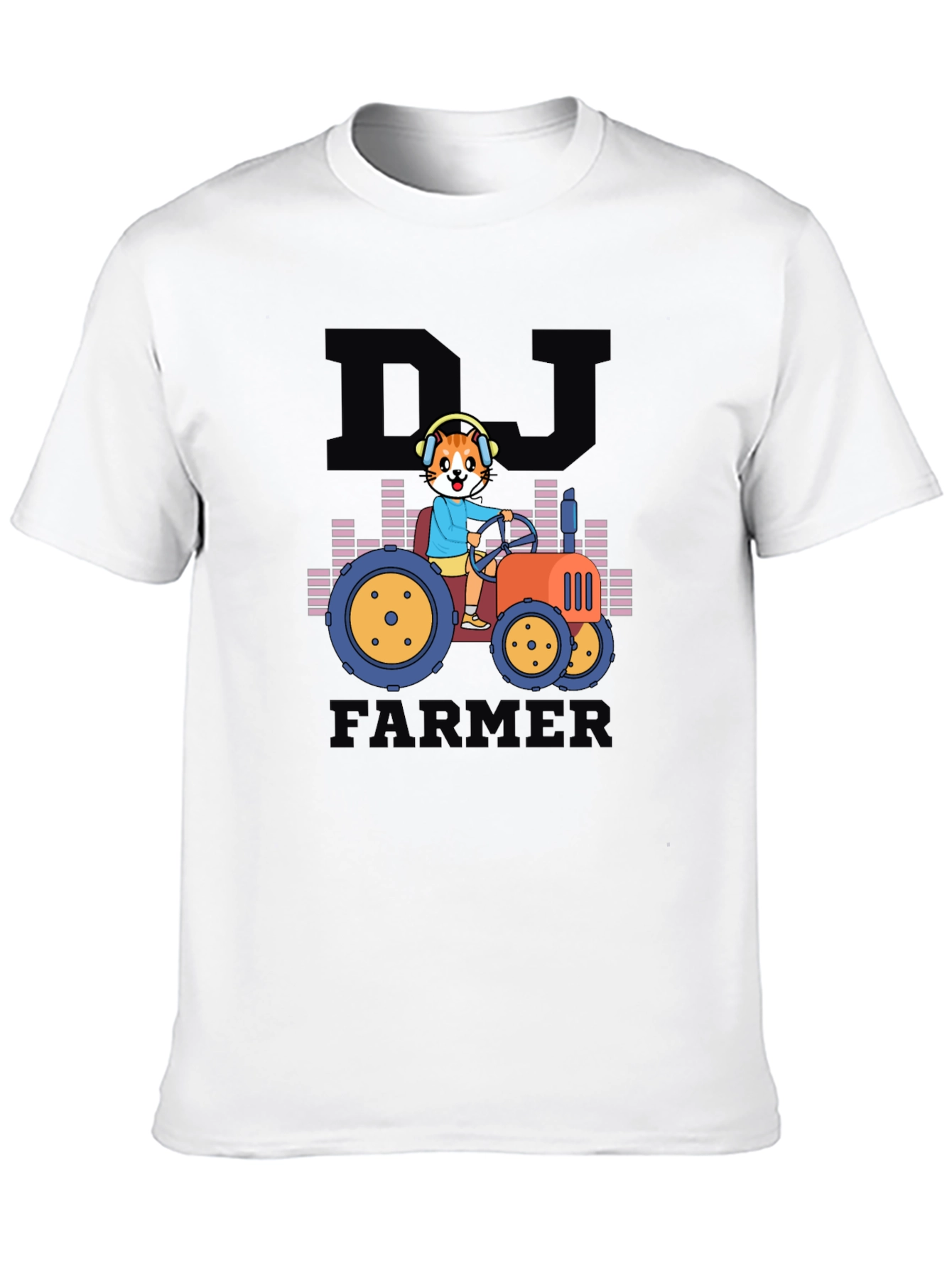 DJ Farmer Graphic Tee - Black T-Shirt