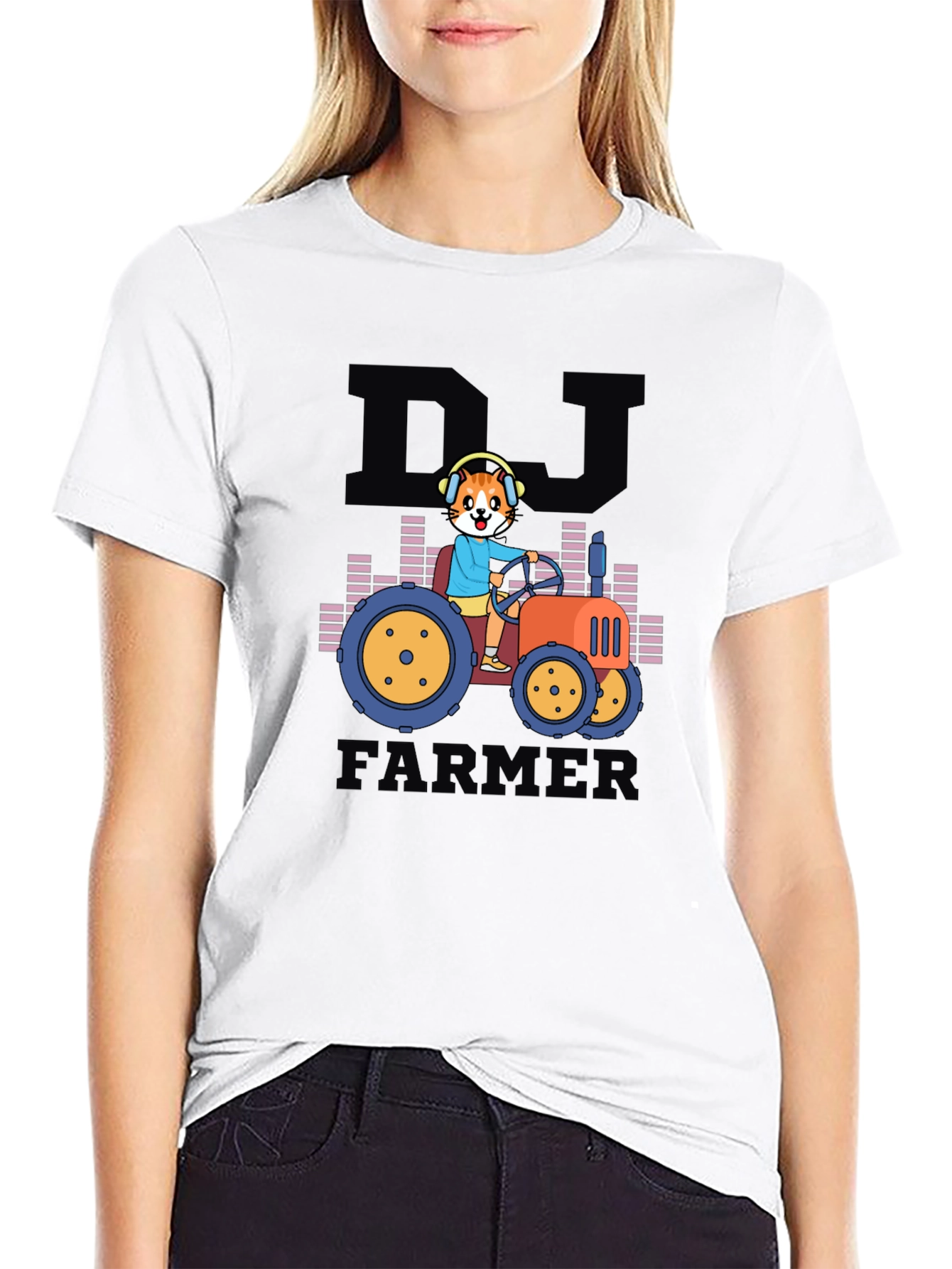 DJ Farmer Graphic Tee - Black T-Shirt