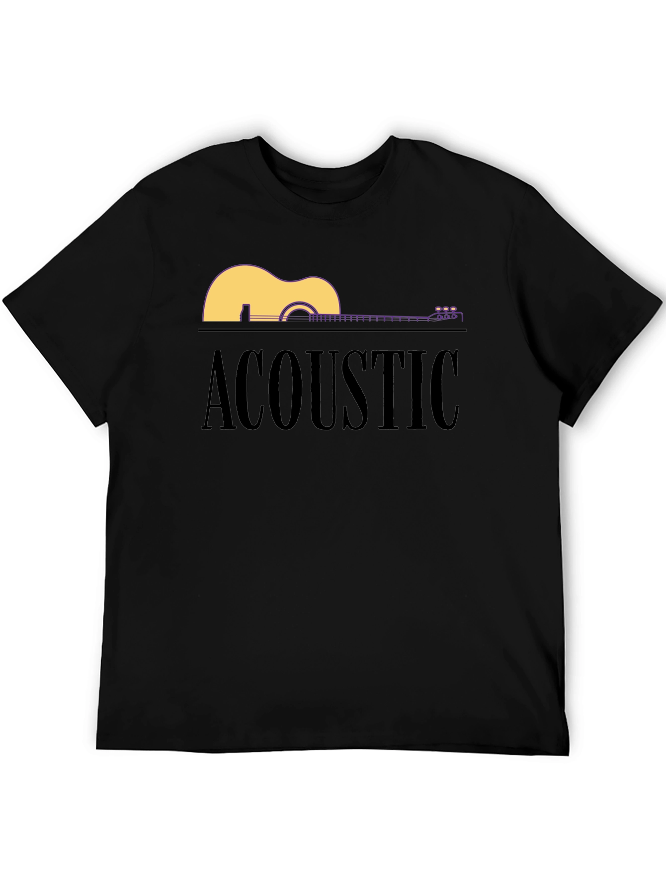 Acoustic Guitar Graphic Tee - Unisex