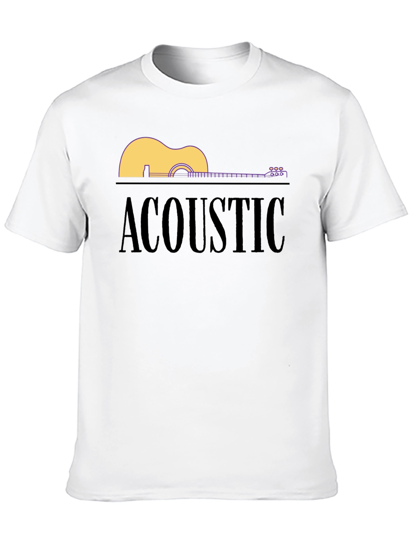 Acoustic Guitar Graphic Tee - Unisex