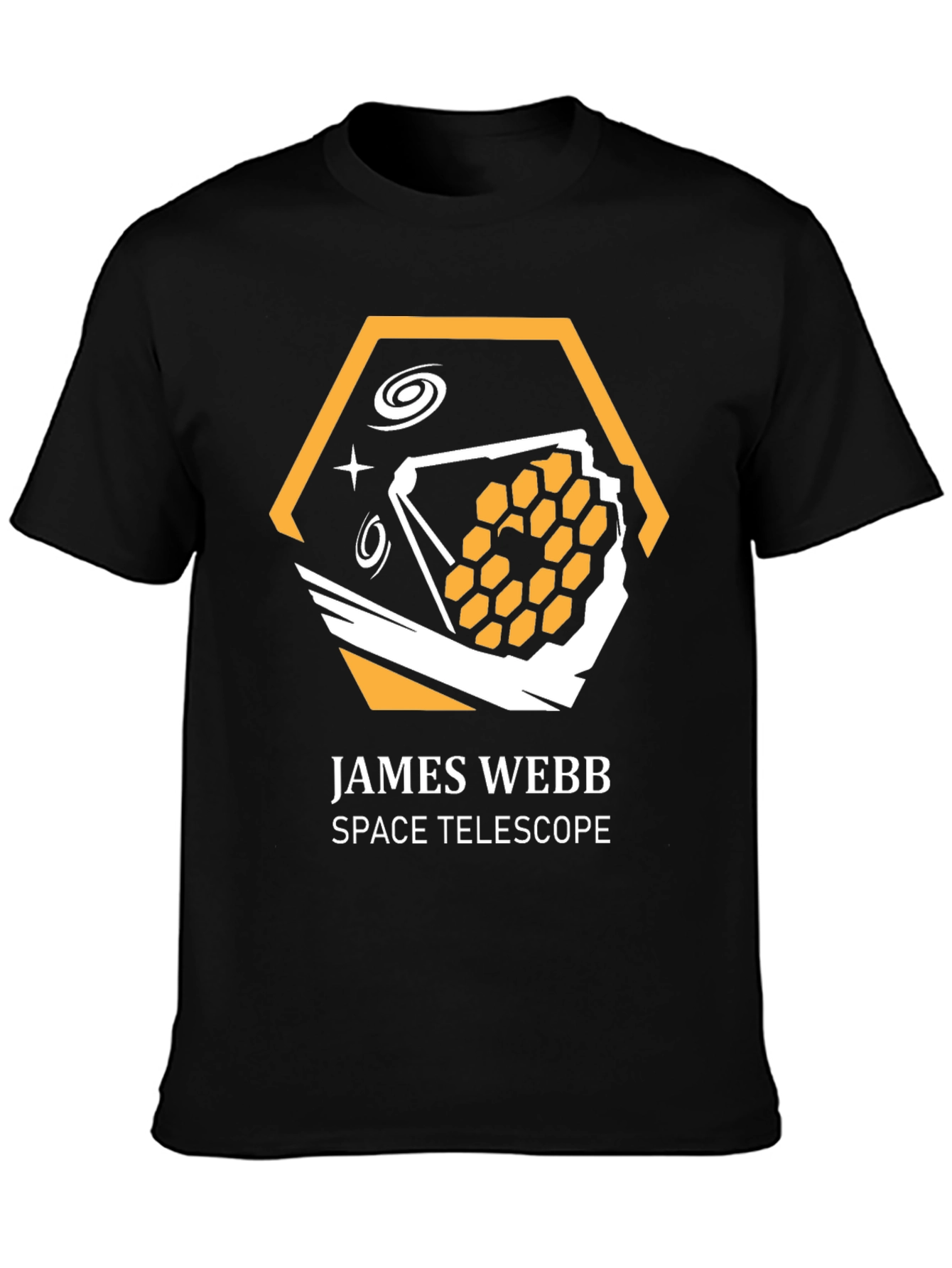 James Webb Space Telescope Black T-Shirt