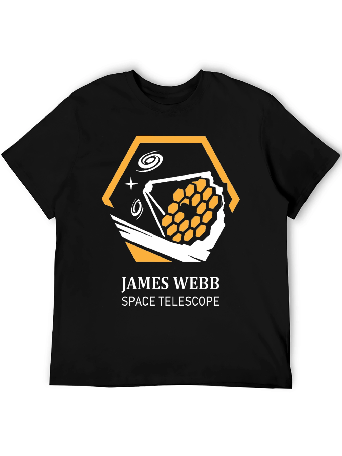 James Webb Space Telescope Black T-Shirt