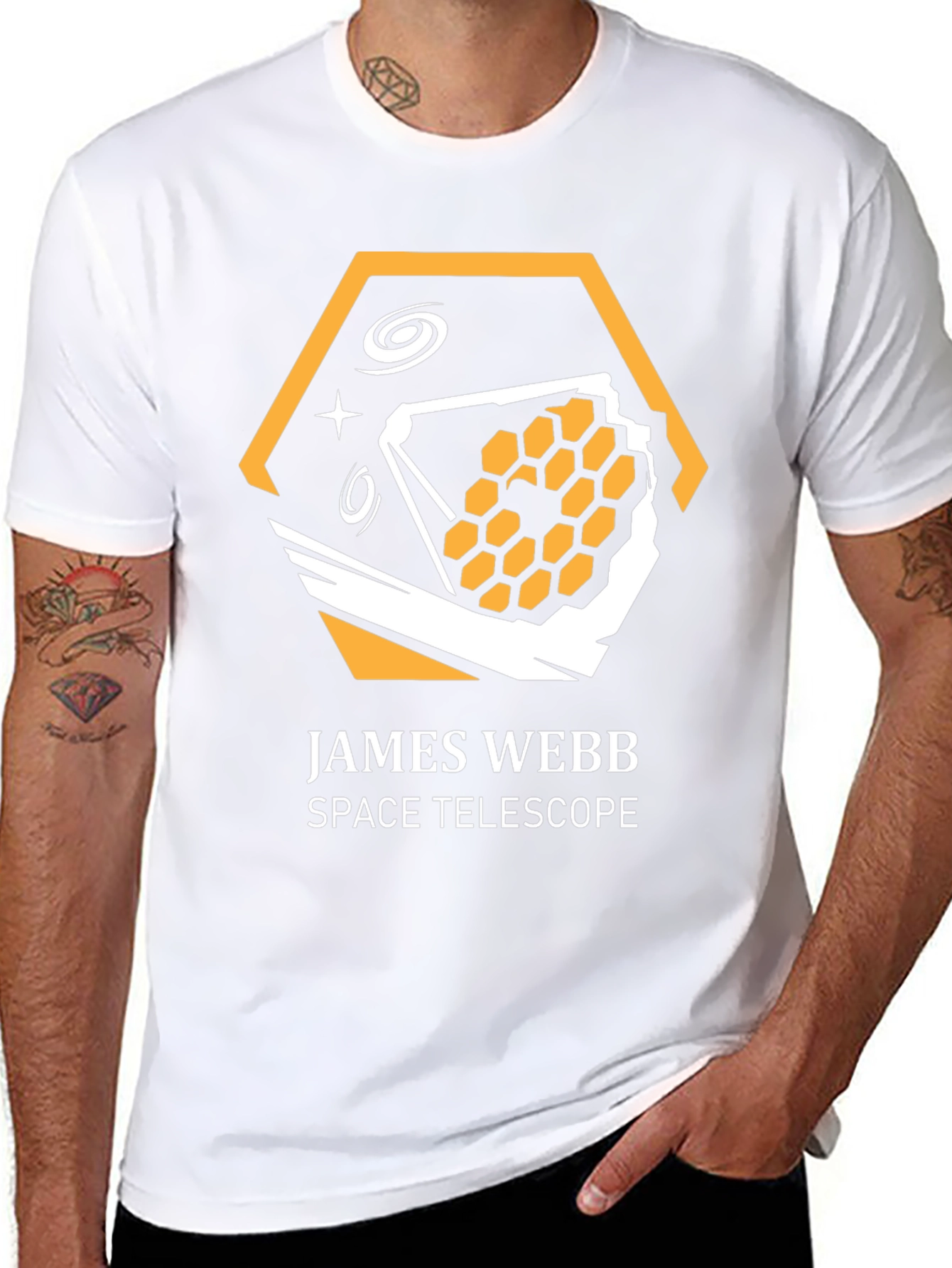 James Webb Space Telescope Black T-Shirt