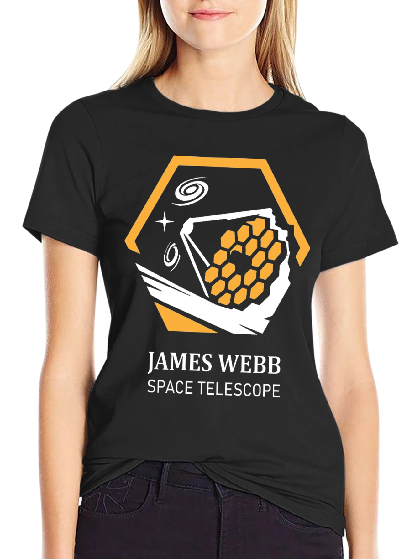 James Webb Space Telescope Black T-Shirt