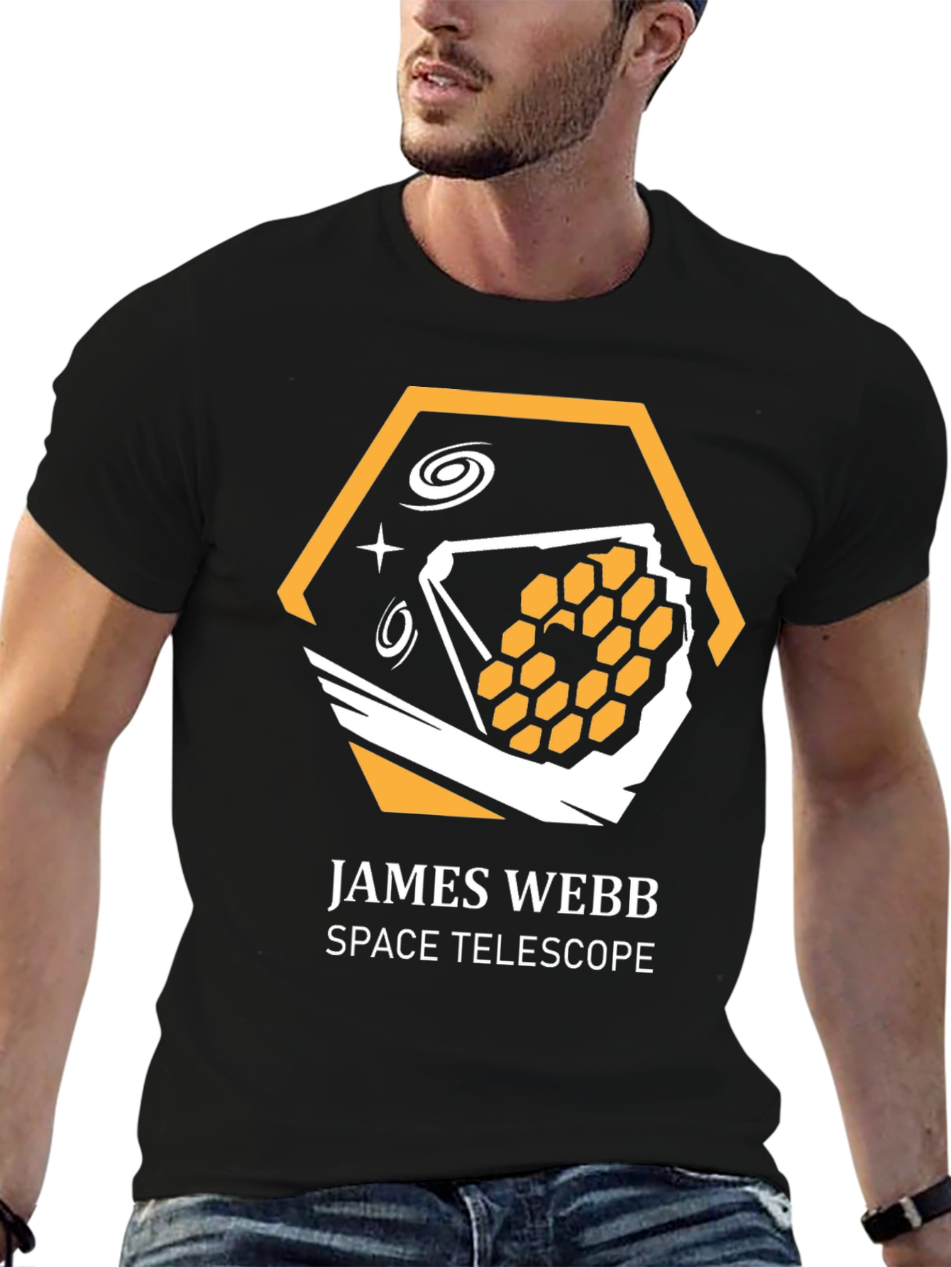 James Webb Space Telescope Black T-Shirt
