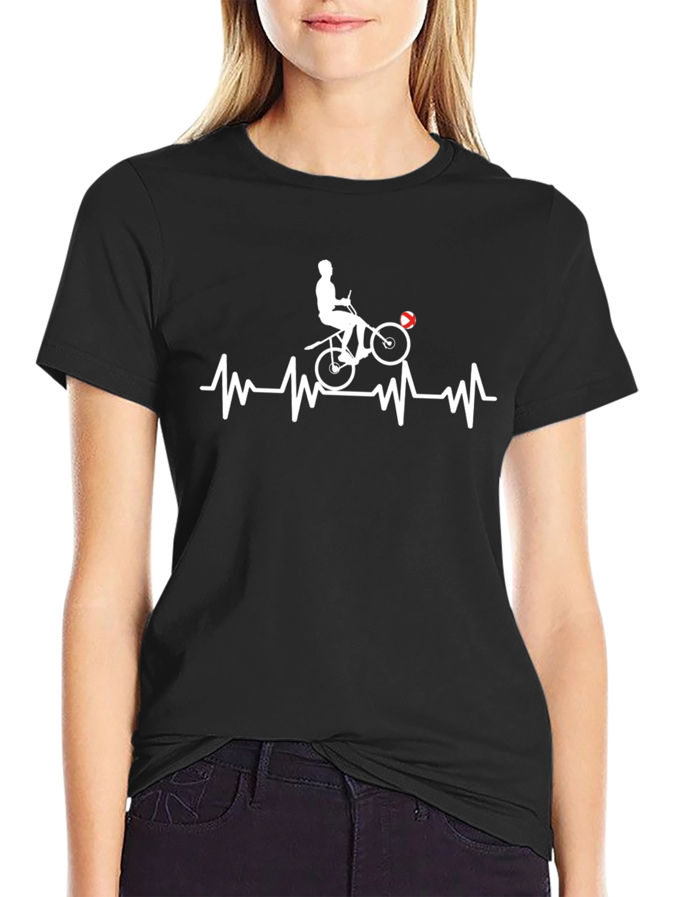 Heartbeat Biker T-Shirt