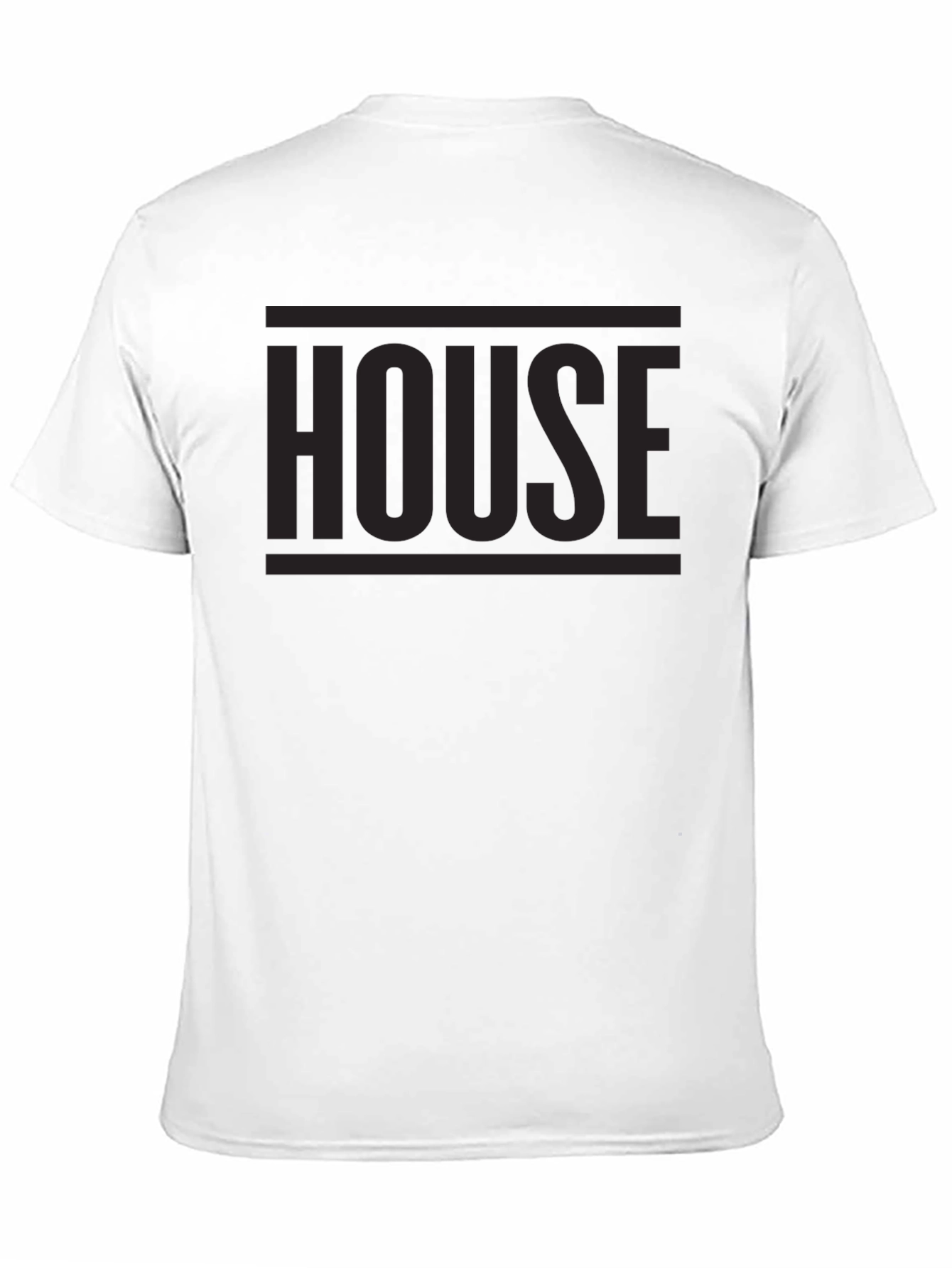 Mens Black HOUSE Graphic T-Shirt
