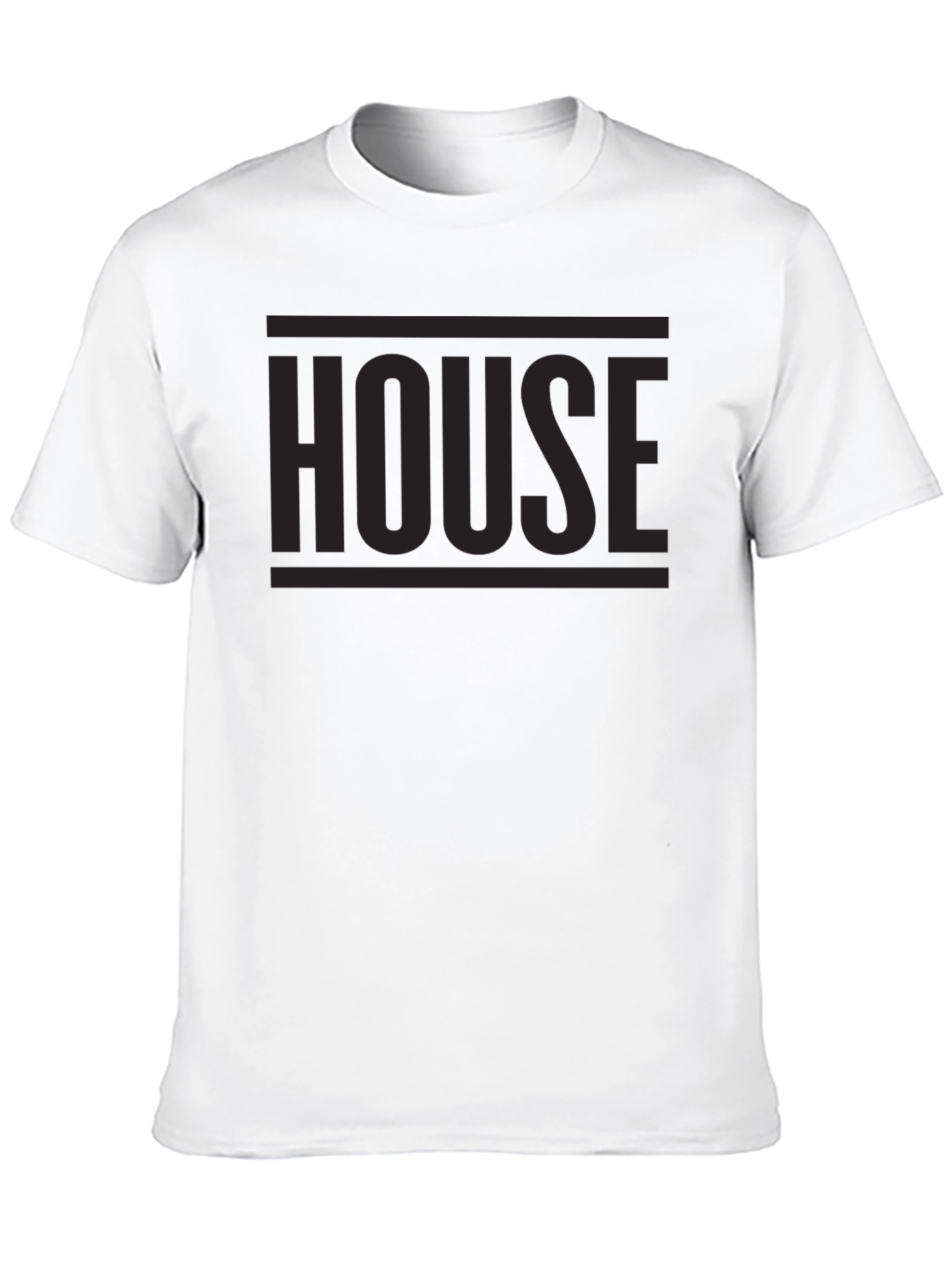 Mens Black HOUSE Graphic T-Shirt