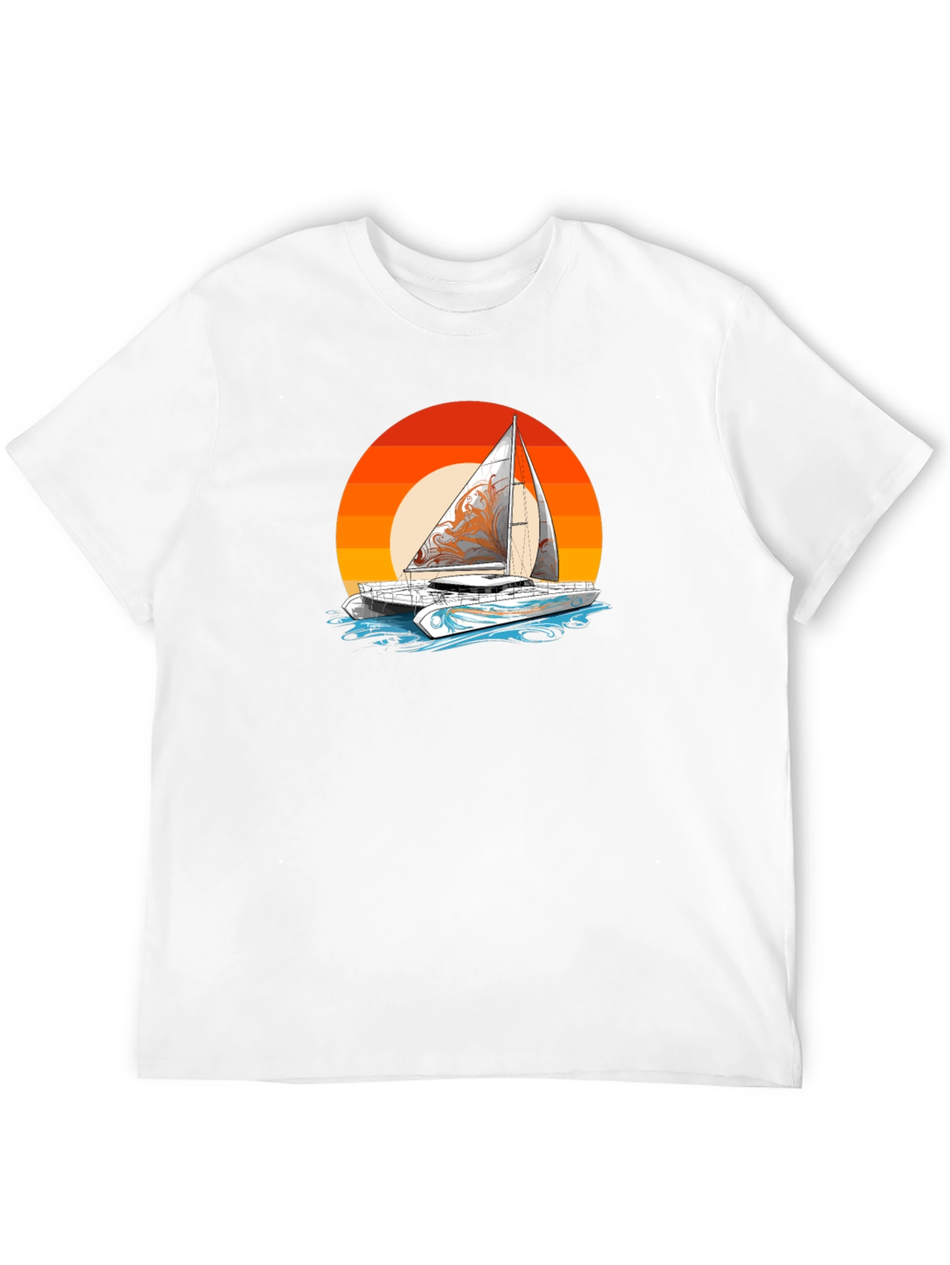 Sunset Sailboat T-Shirt
