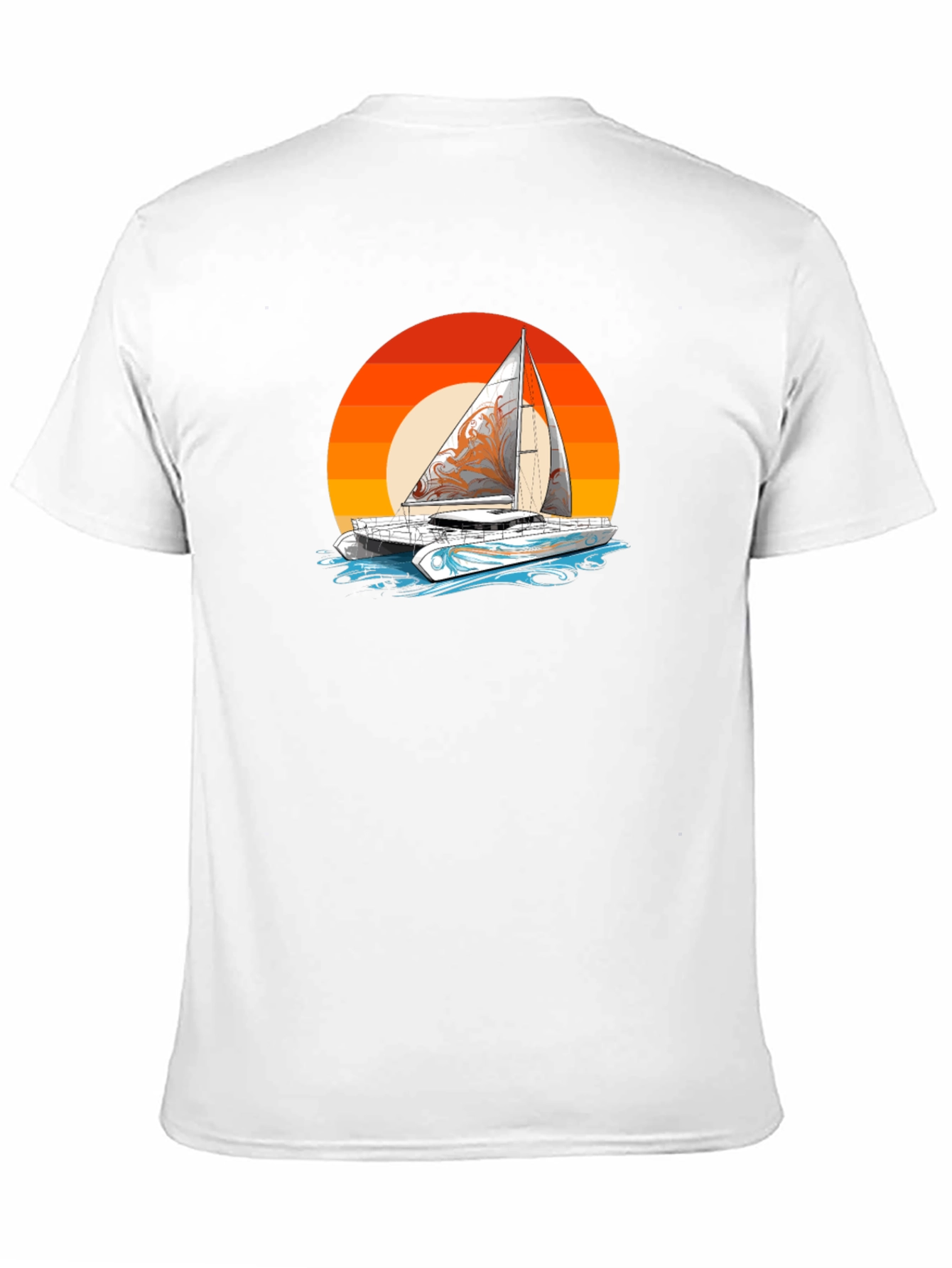 Sunset Sailboat T-Shirt