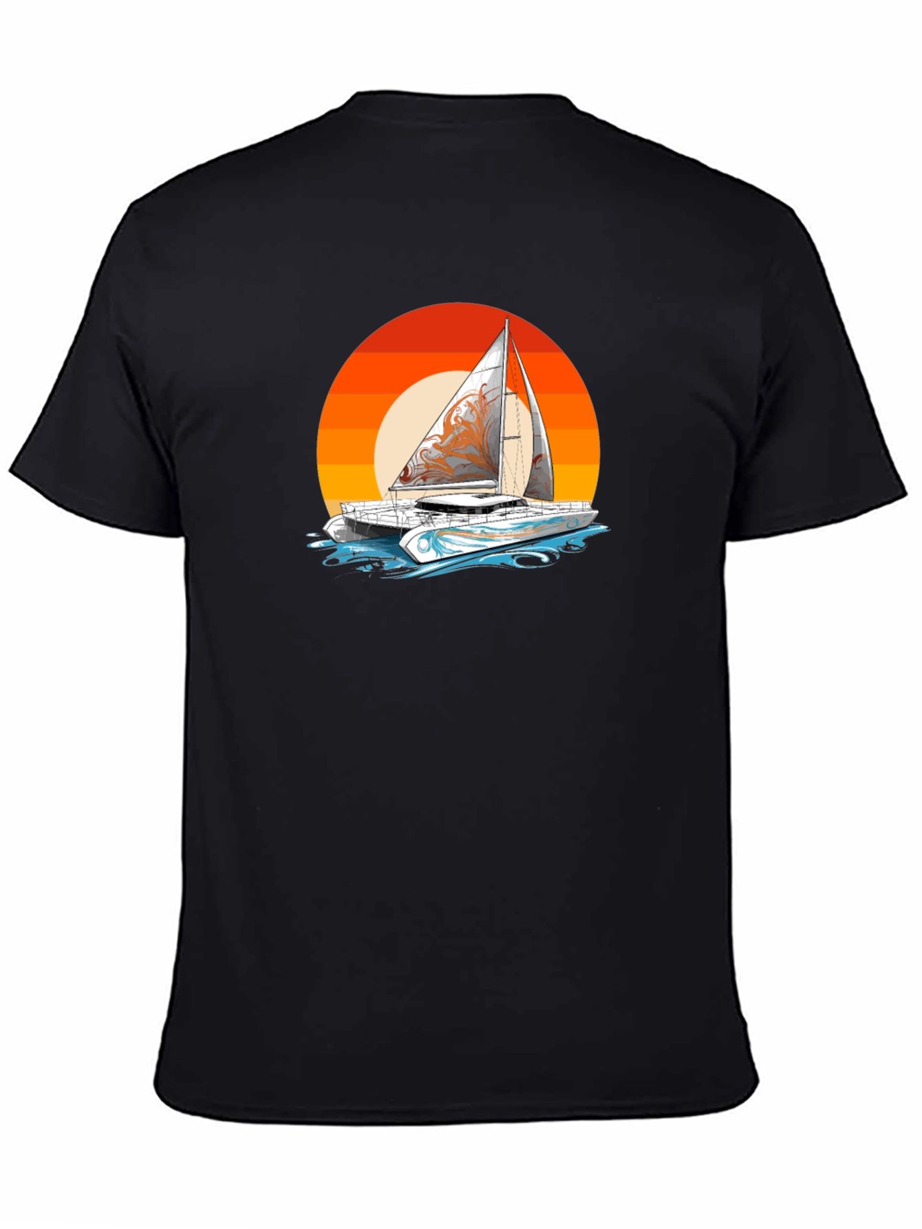 Sunset Sailboat T-Shirt