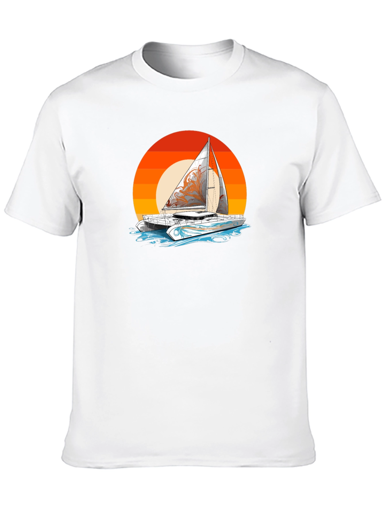 Sunset Sailboat T-Shirt