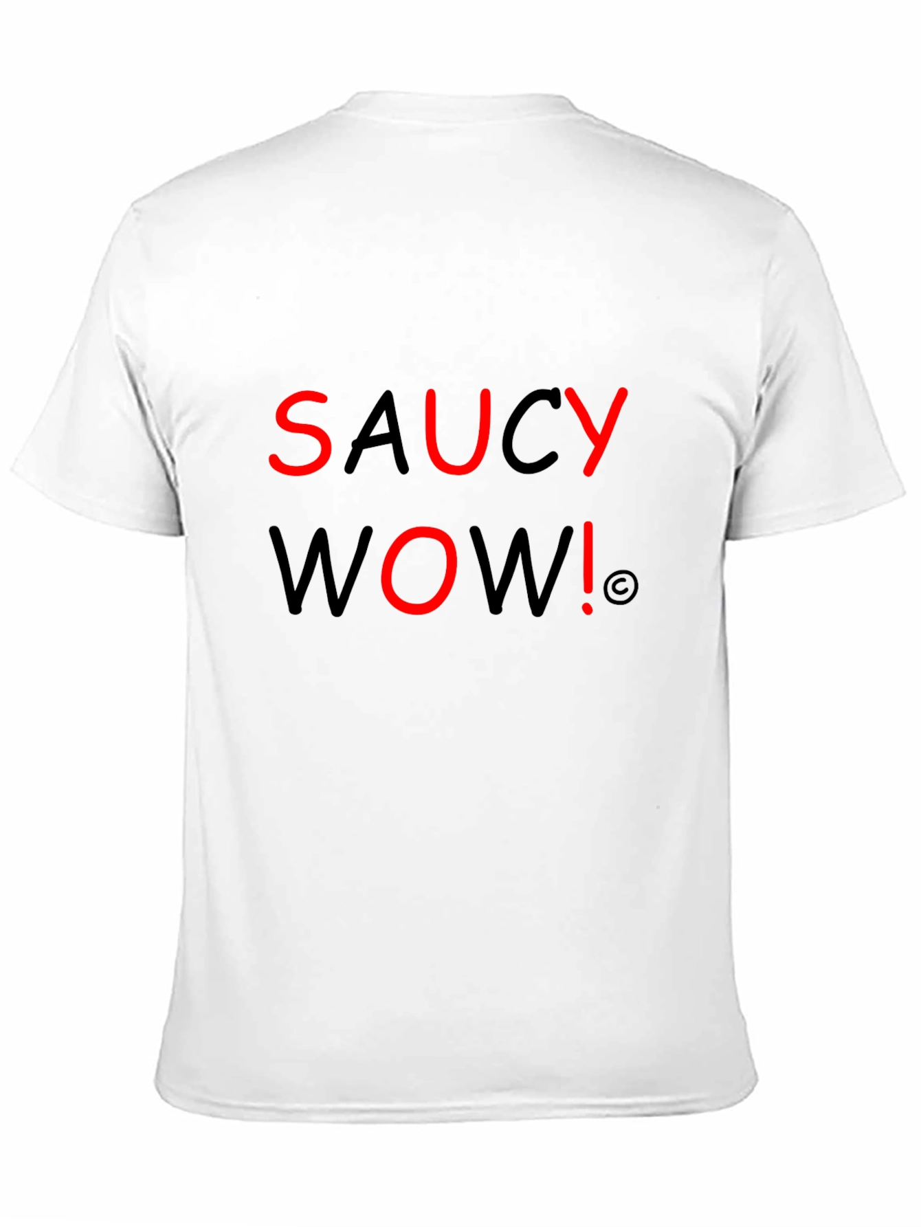 Saucy Wow! Graphic Tee - Black T-Shirt