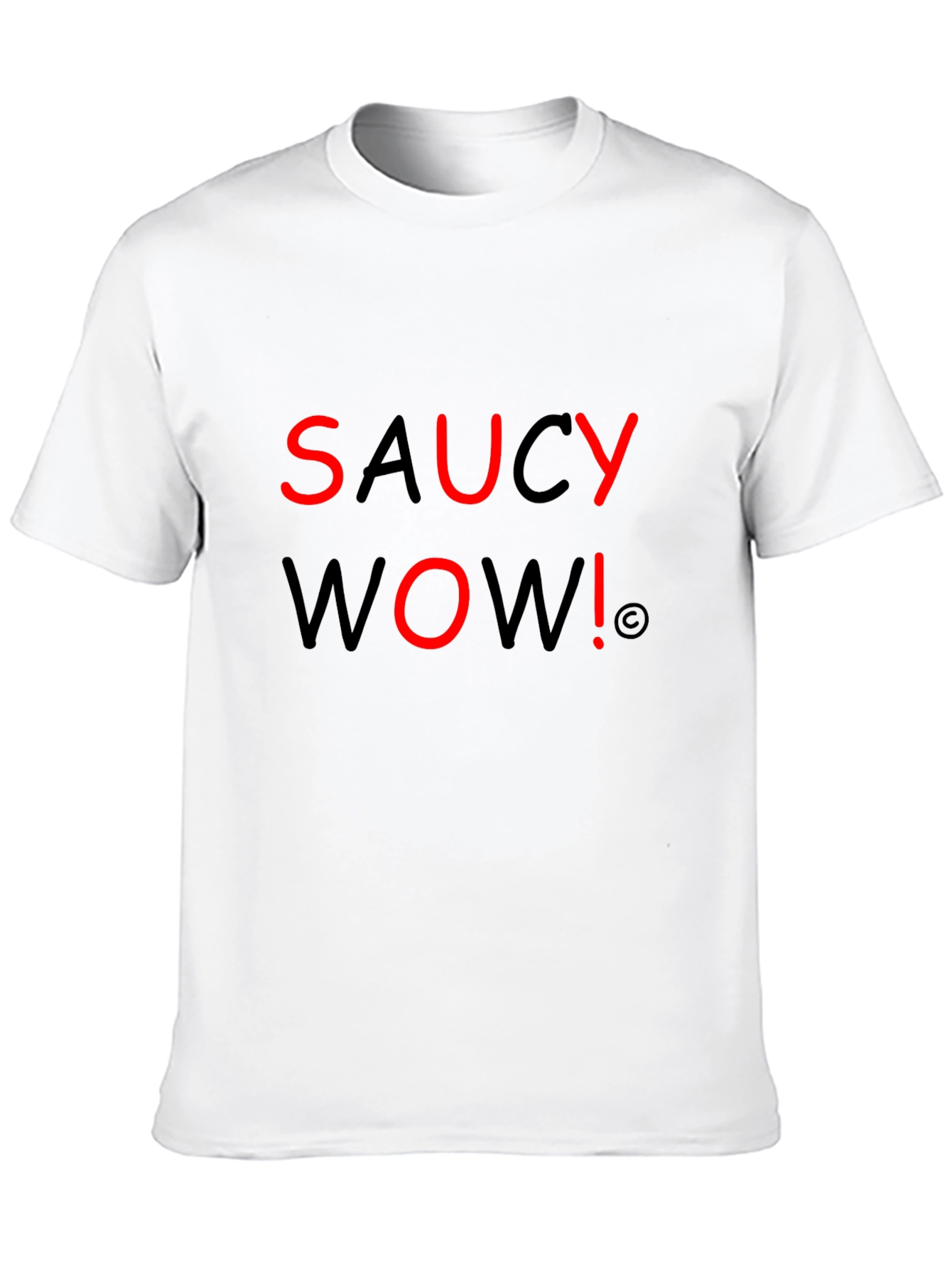 Saucy Wow! Graphic Tee - Black T-Shirt