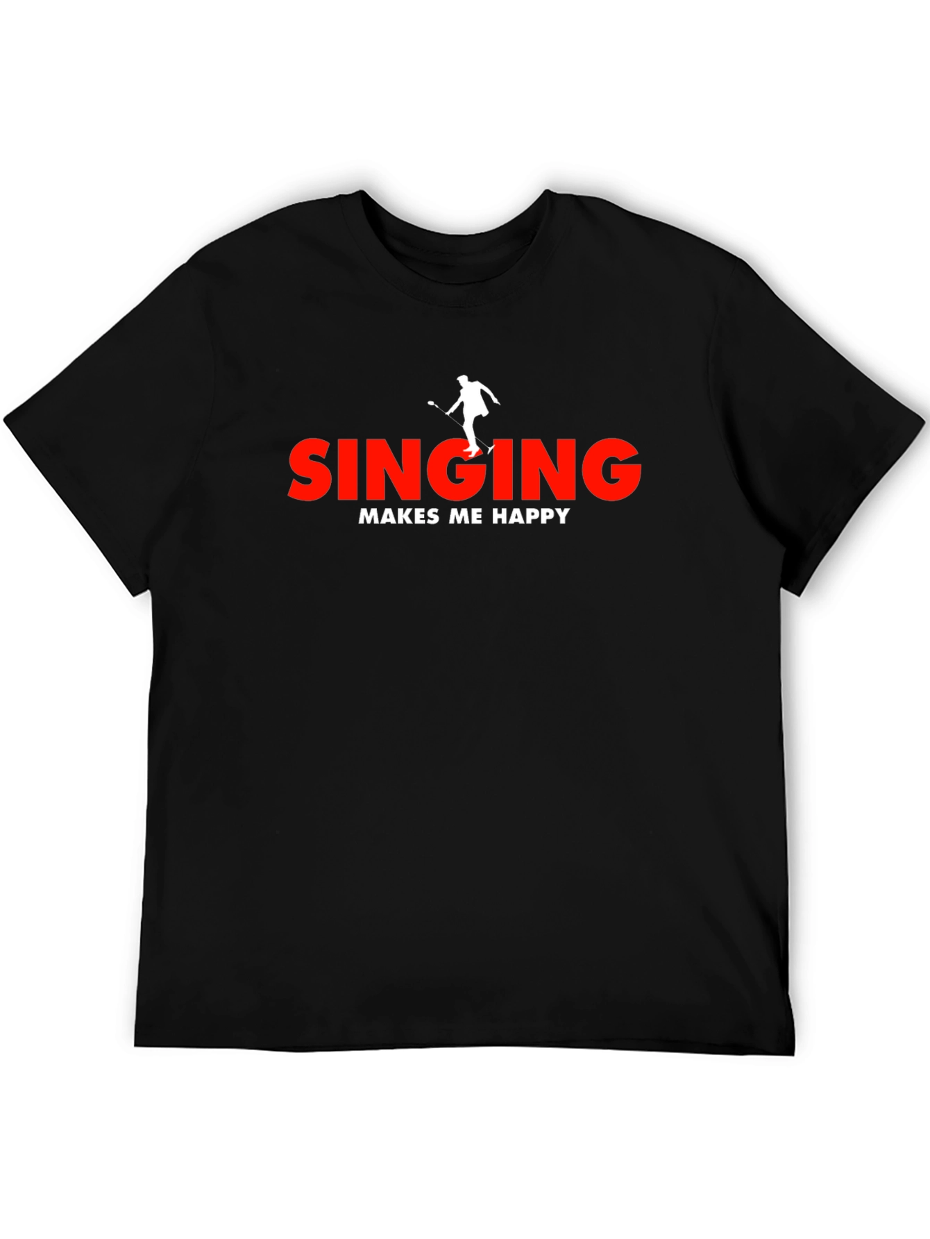 Singing Makes Me Happy Graphic Tee