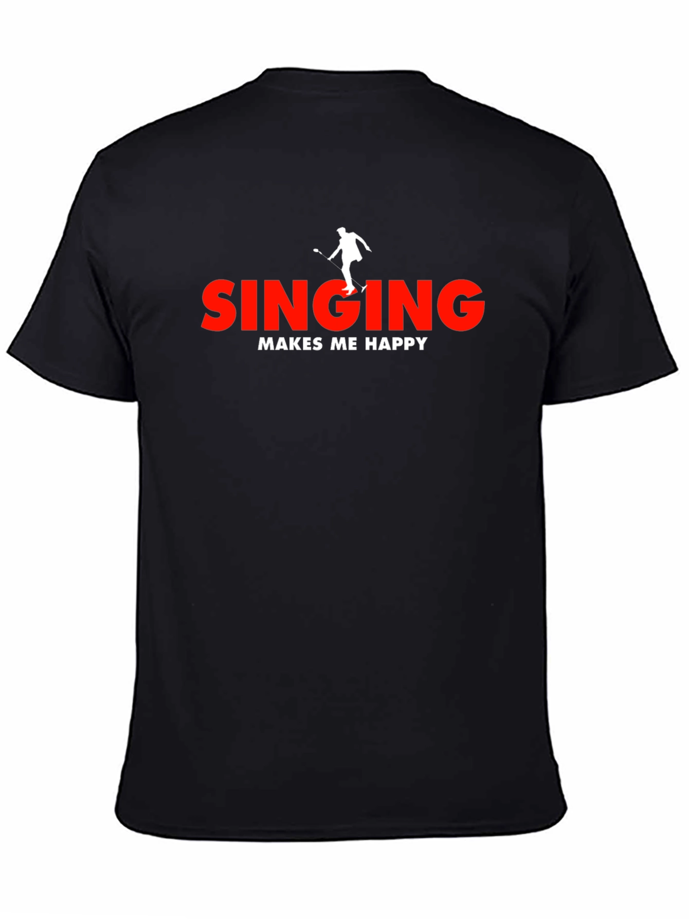 Singing Makes Me Happy Graphic Tee
