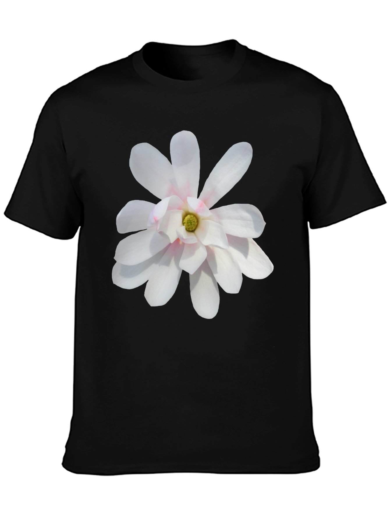 Magnolia Flower Graphic T-Shirt