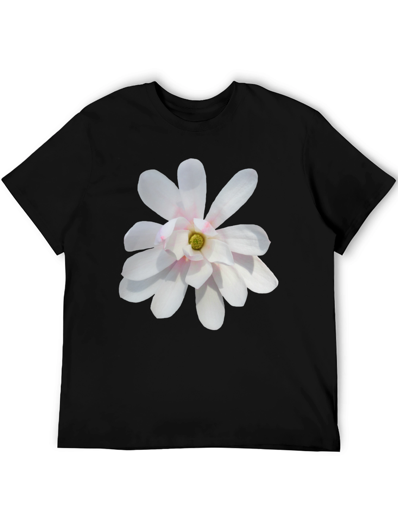 Magnolia Flower Graphic T-Shirt