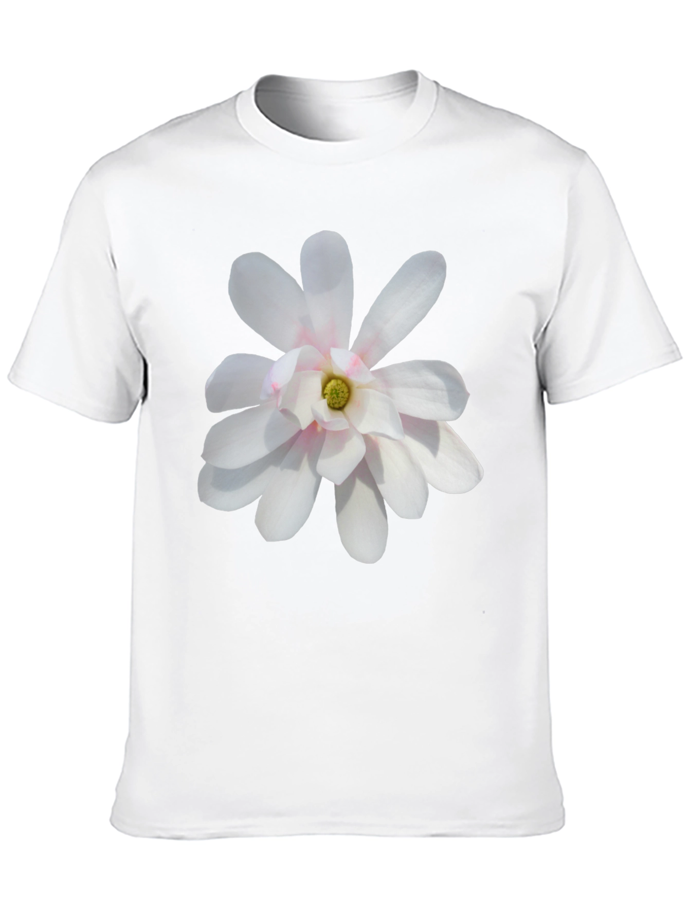 Magnolia Flower Graphic T-Shirt
