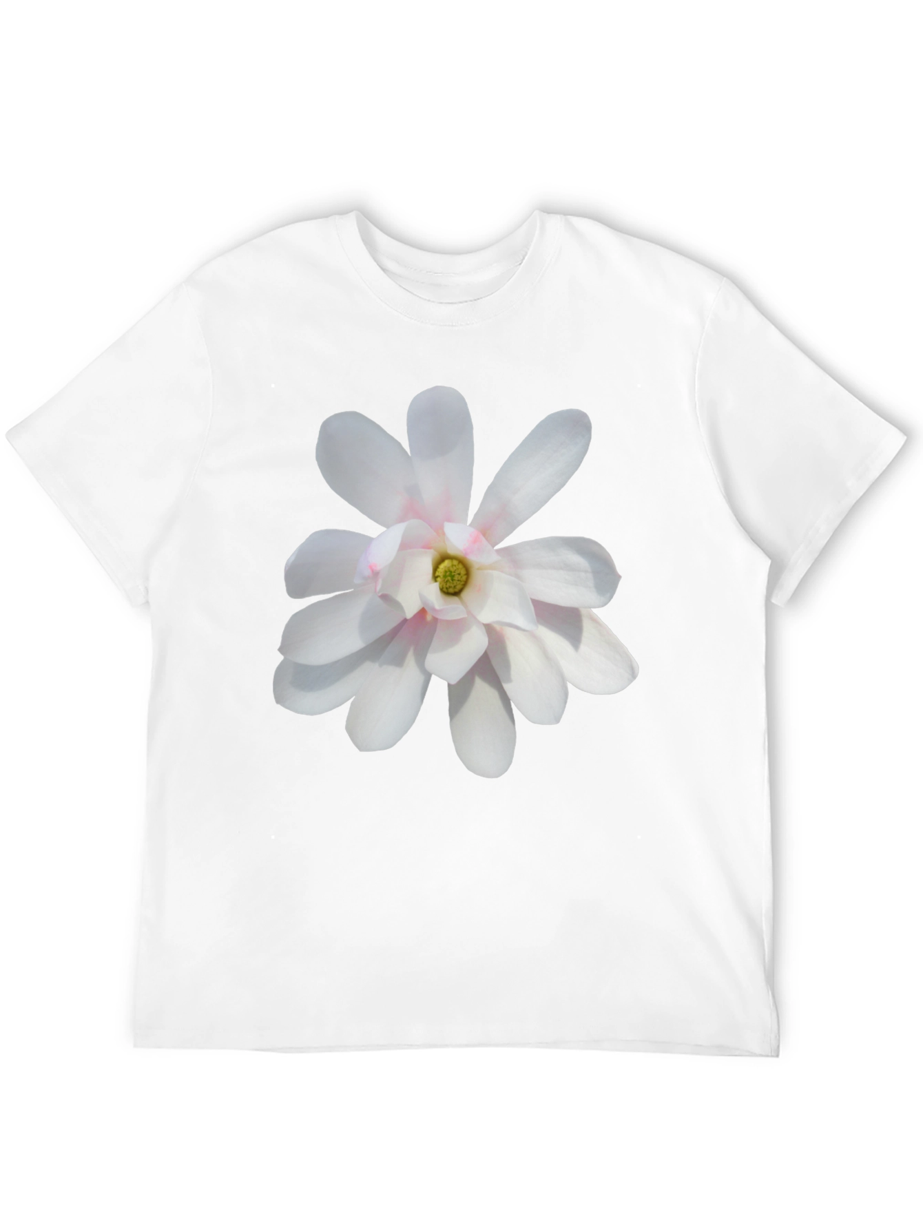 Magnolia Flower Graphic T-Shirt