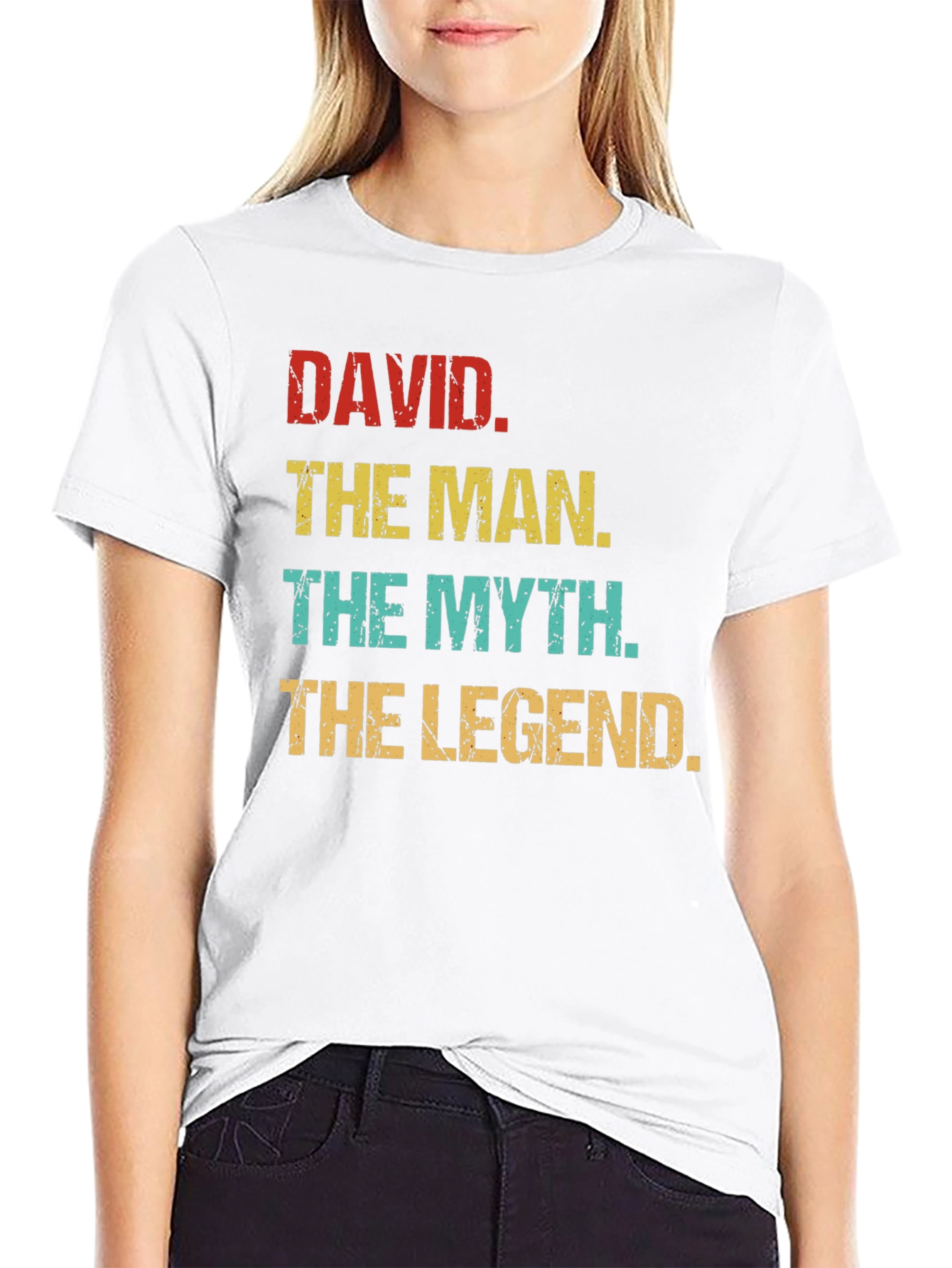 David - The Man The Myth The Legend T-Shirt
