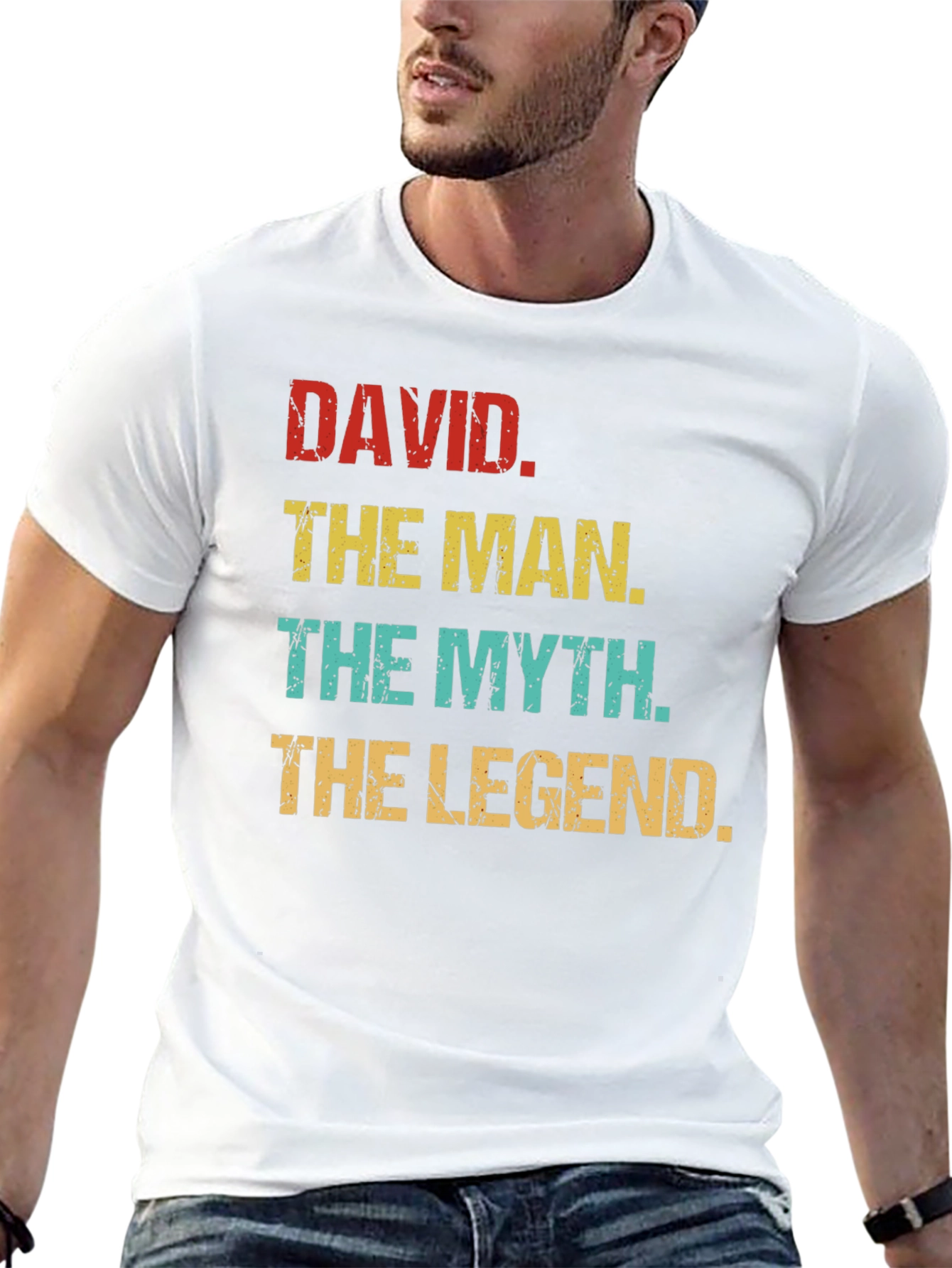 David - The Man The Myth The Legend T-Shirt