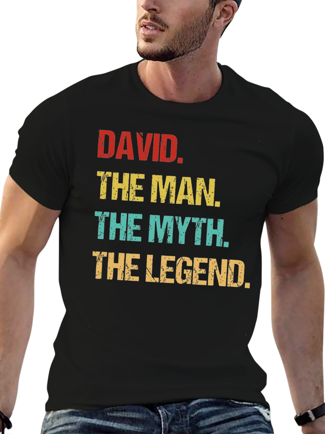 David - The Man The Myth The Legend T-Shirt