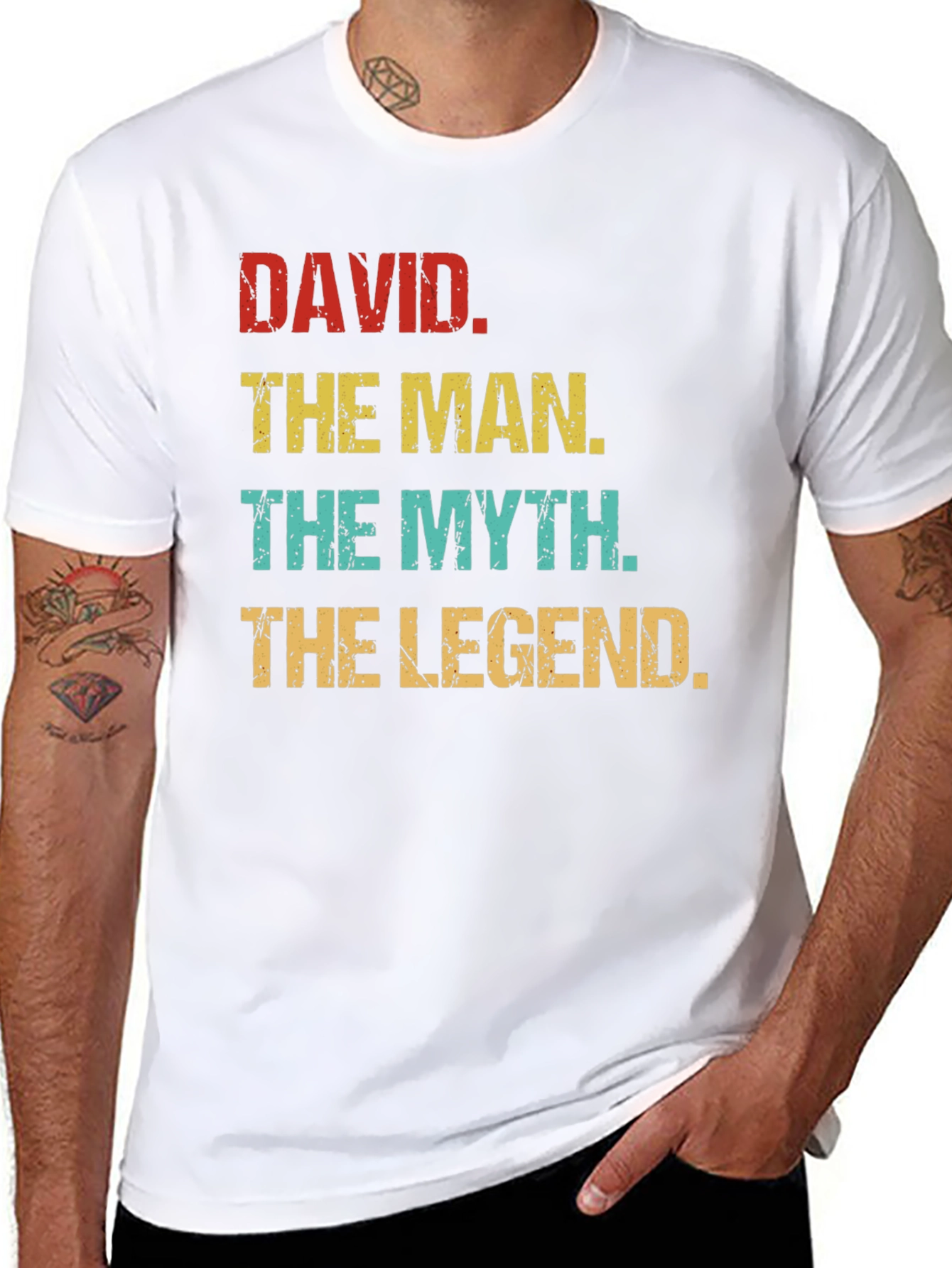 David - The Man The Myth The Legend T-Shirt