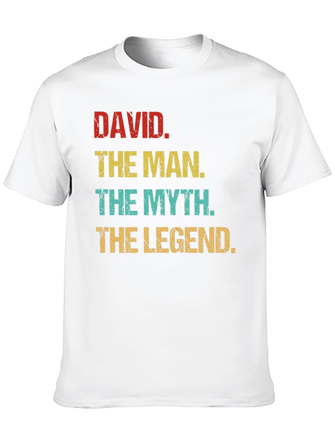 David - The Man The Myth The Legend T-Shirt