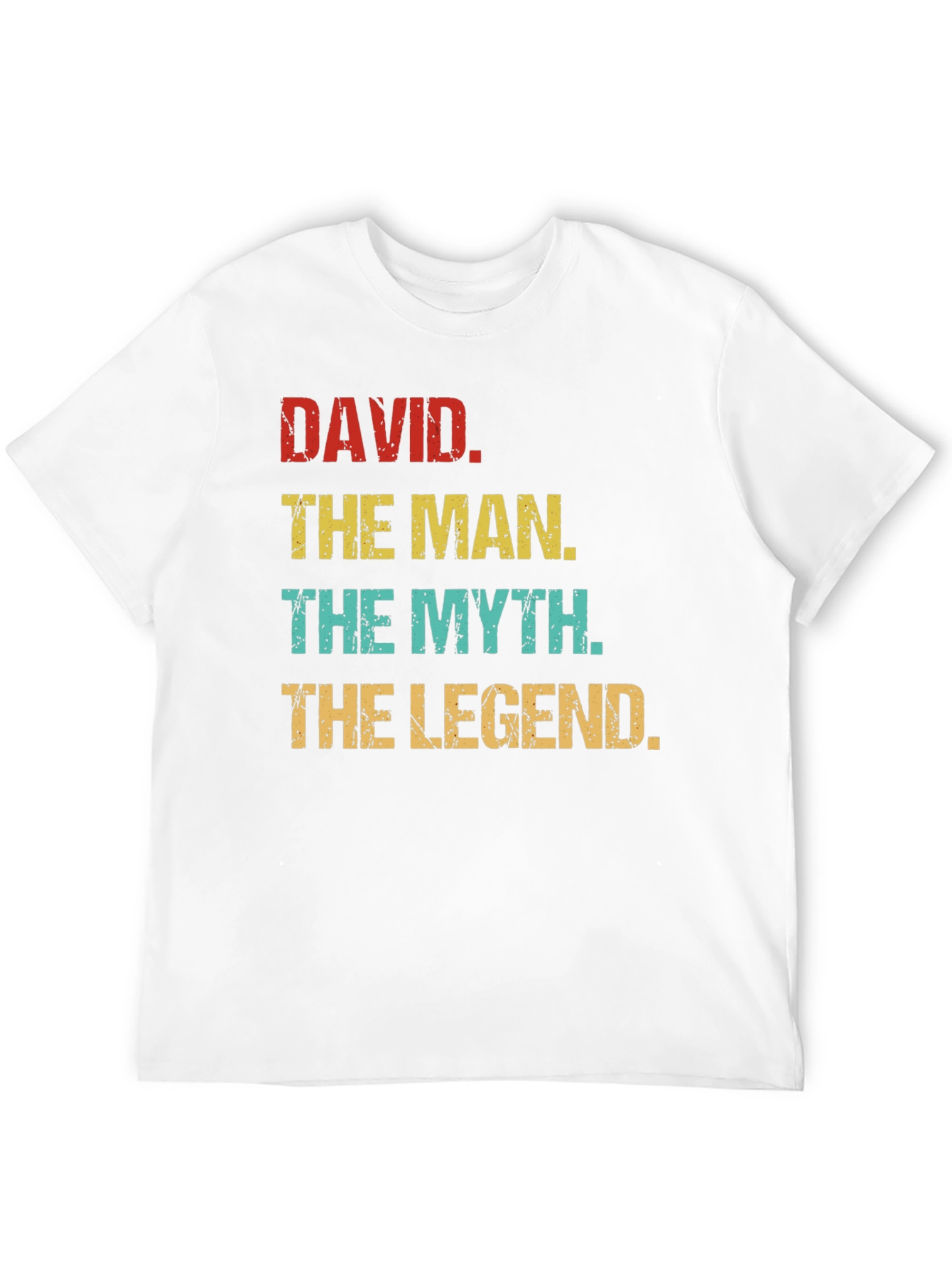 David - The Man The Myth The Legend T-Shirt